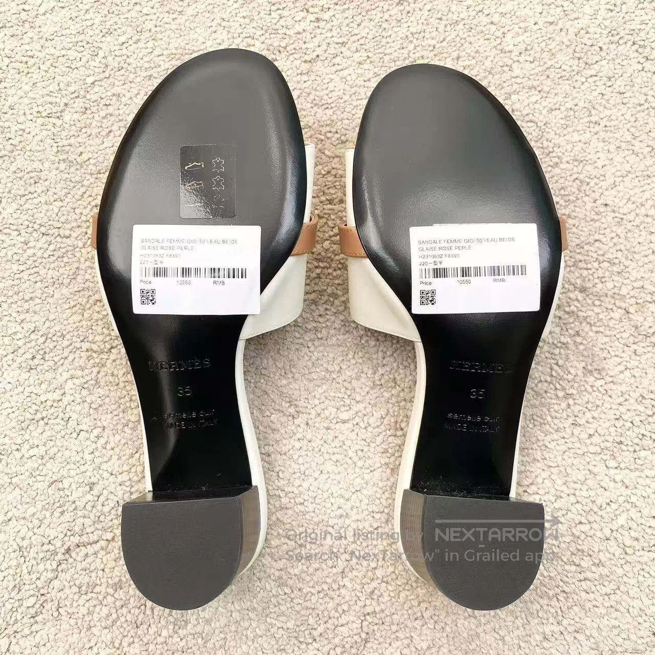 Hermes Hermes Kelly buttons up heeled slippers| Size US 4.5 / IT 34.5 - 7 Thumbnail