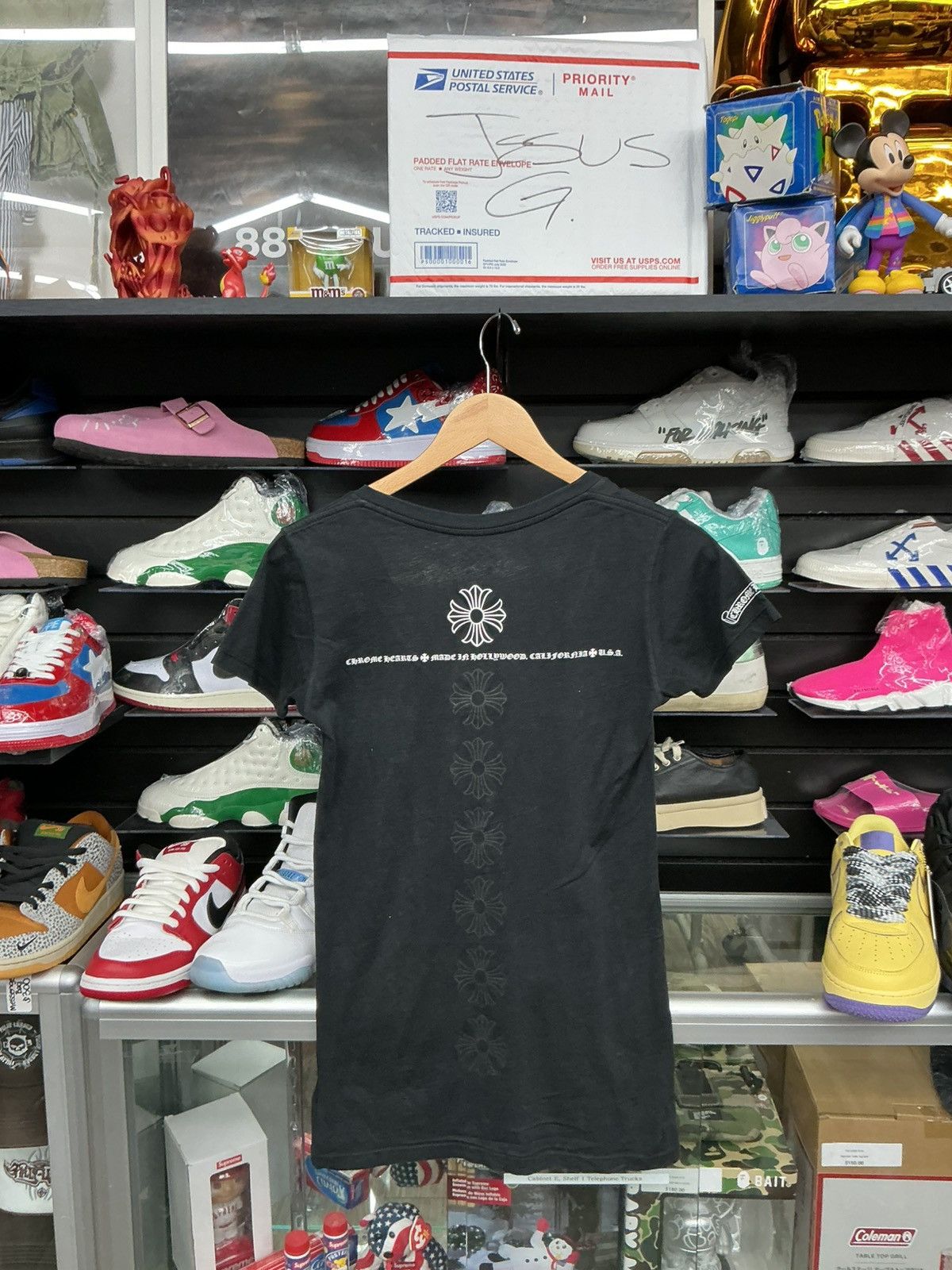 Chrome Hearts Chrome Hearts Vertical Tee S Size S / US 4 / IT 40 - 1 Thumbnail