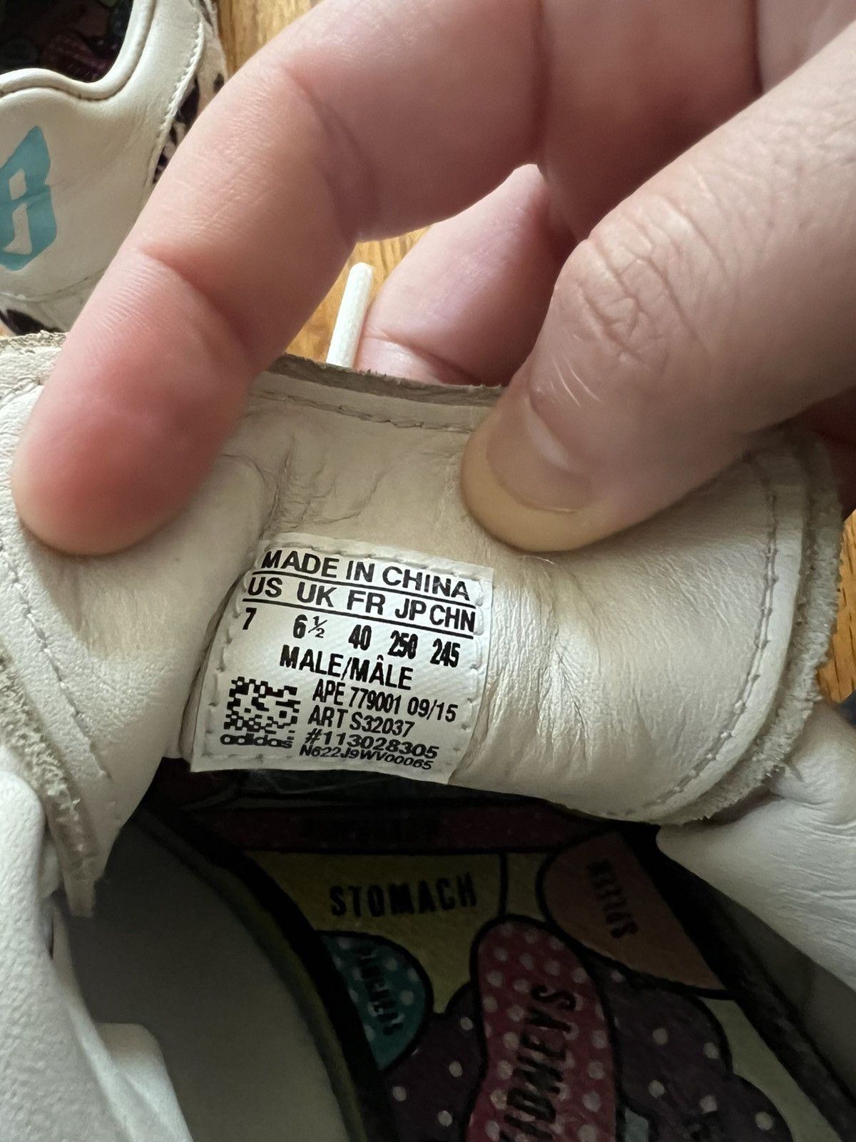 Adidas × Pharrell Adidas Stan Smith BBC Pharrell White Pony Hair (2015) Size US 7 / EU 40 - 7 Thumbnail