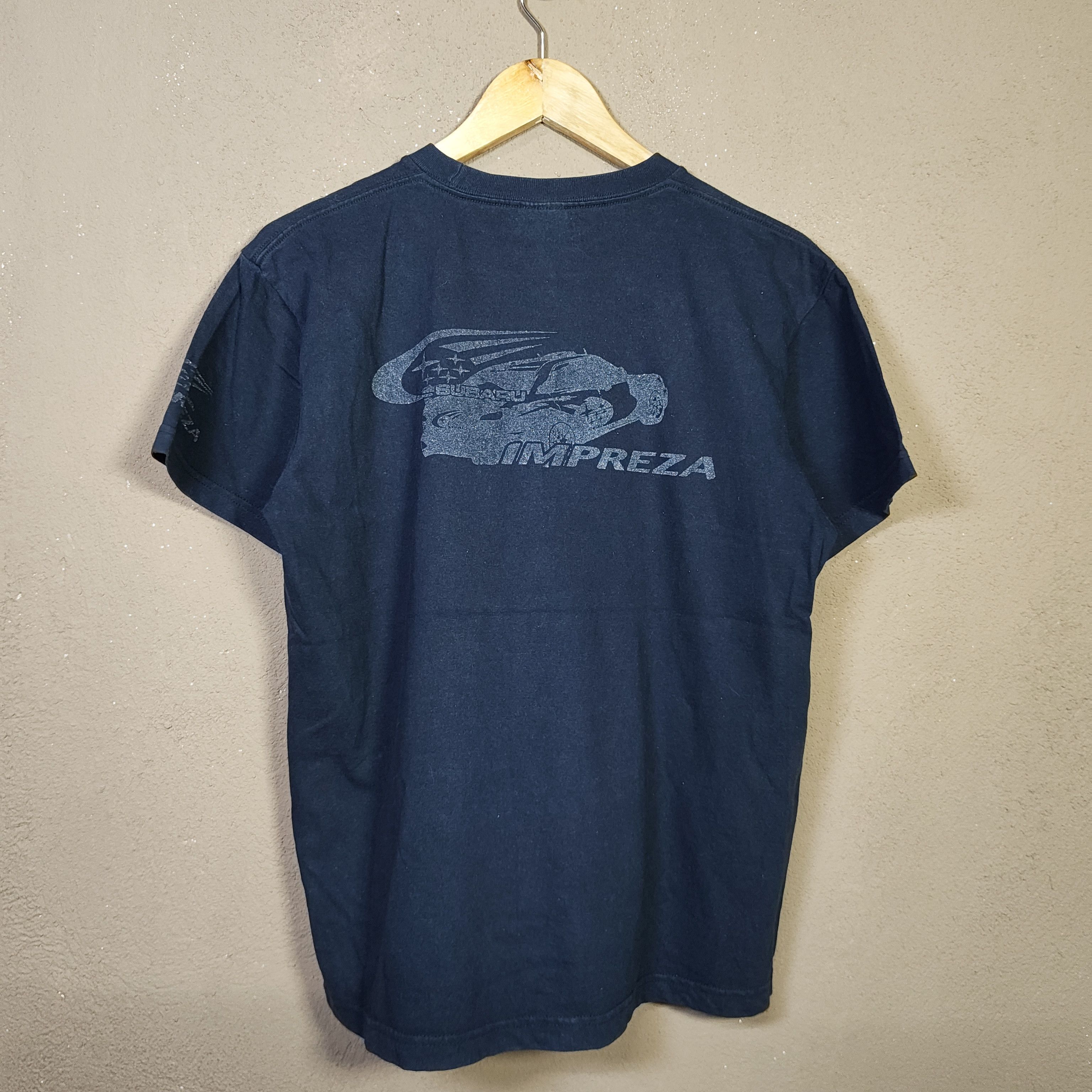 Vintage Vintage Y2K SUBARU IMPREZA Backhit Tshirt Size US M / EU 48-50 / 2 - 2 Thumbnail