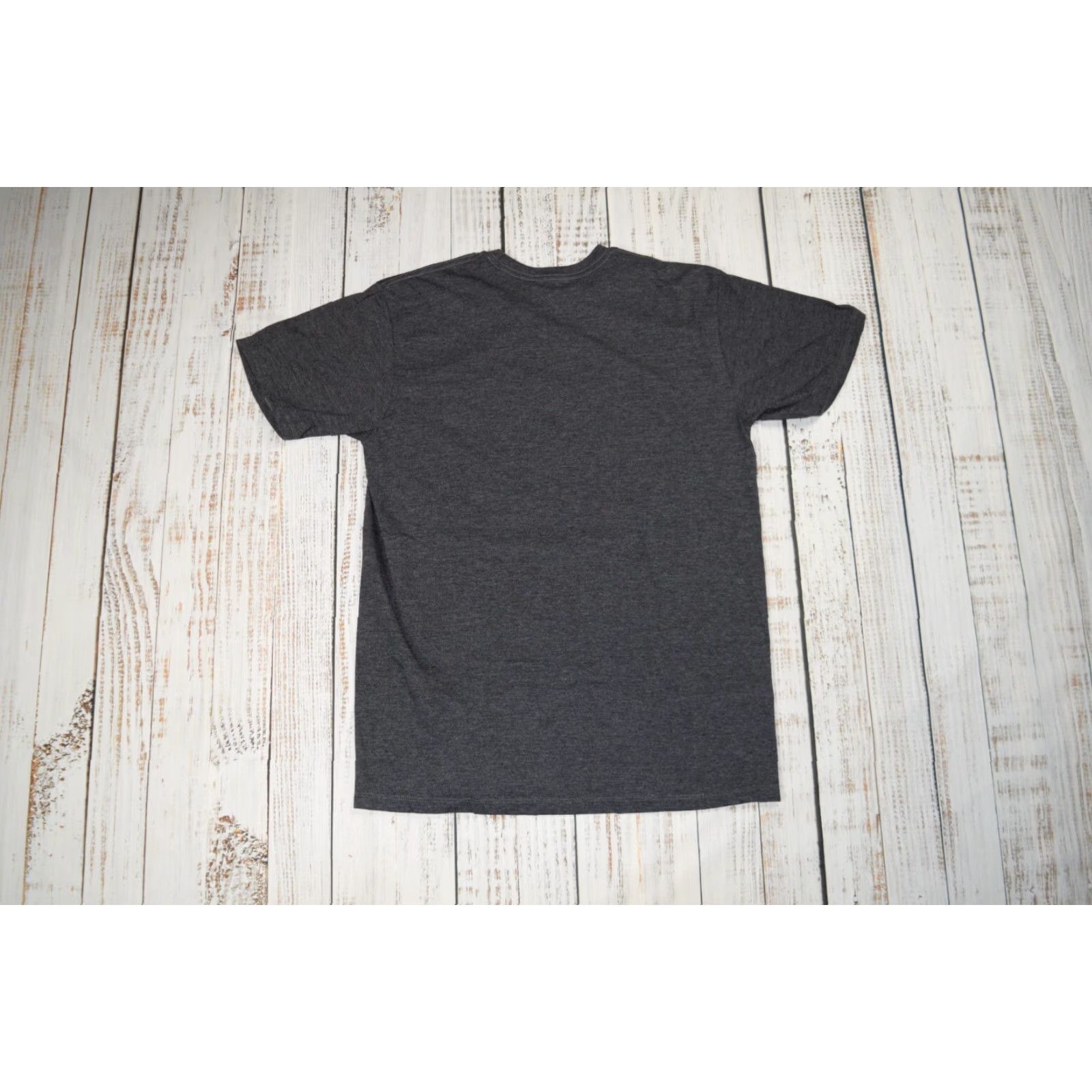 Logo 7 SVEDKA Vodka Logo Tee Shirt - Short Sleeve - Gray Heather - Men's L - Cotton Crew Neck - Alcohol Party Shirt Size US L / EU 52-54 / 3 - 6 Thumbnail