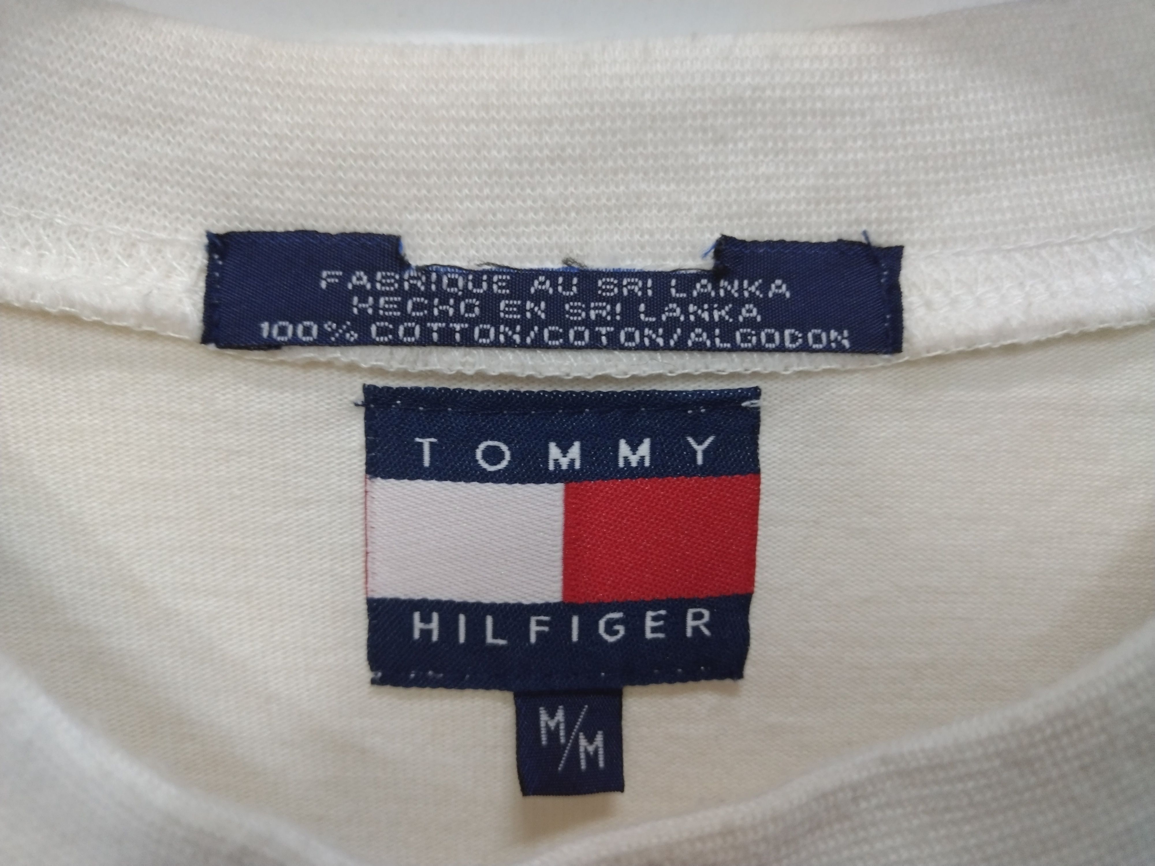 Designer × Tommy Hilfiger 🔥Send offer💥VINTAGE TOMMY HILFIGER LONG T SHIRT BIG LOGO Size US M / EU 48-50 / 2 - 4 Thumbnail
