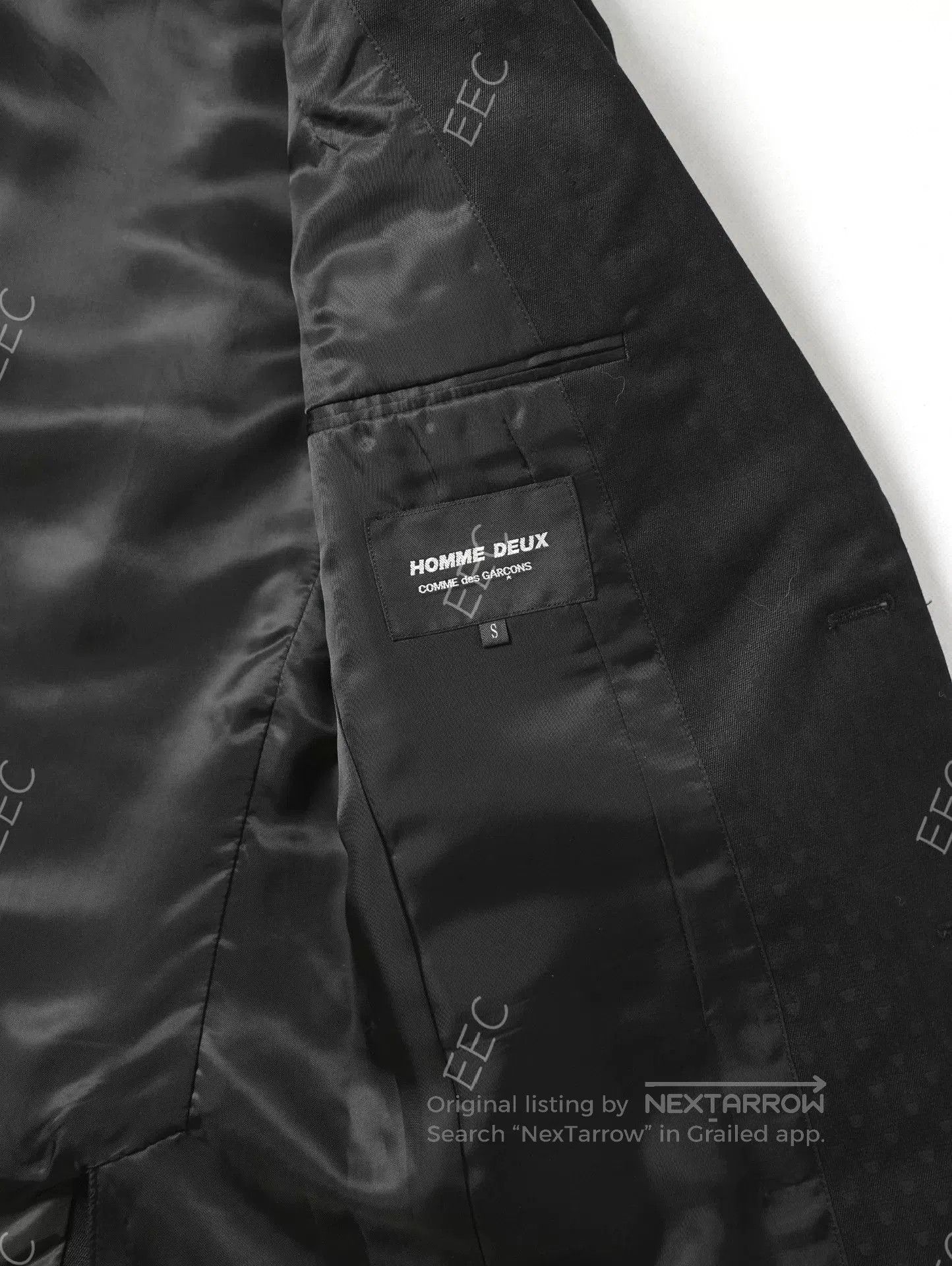 CDG by Comme des Garcons CDG Rei Kawakubo Black Wool Blazer. Size US M / EU 48-50 / 2 - 3 Thumbnail