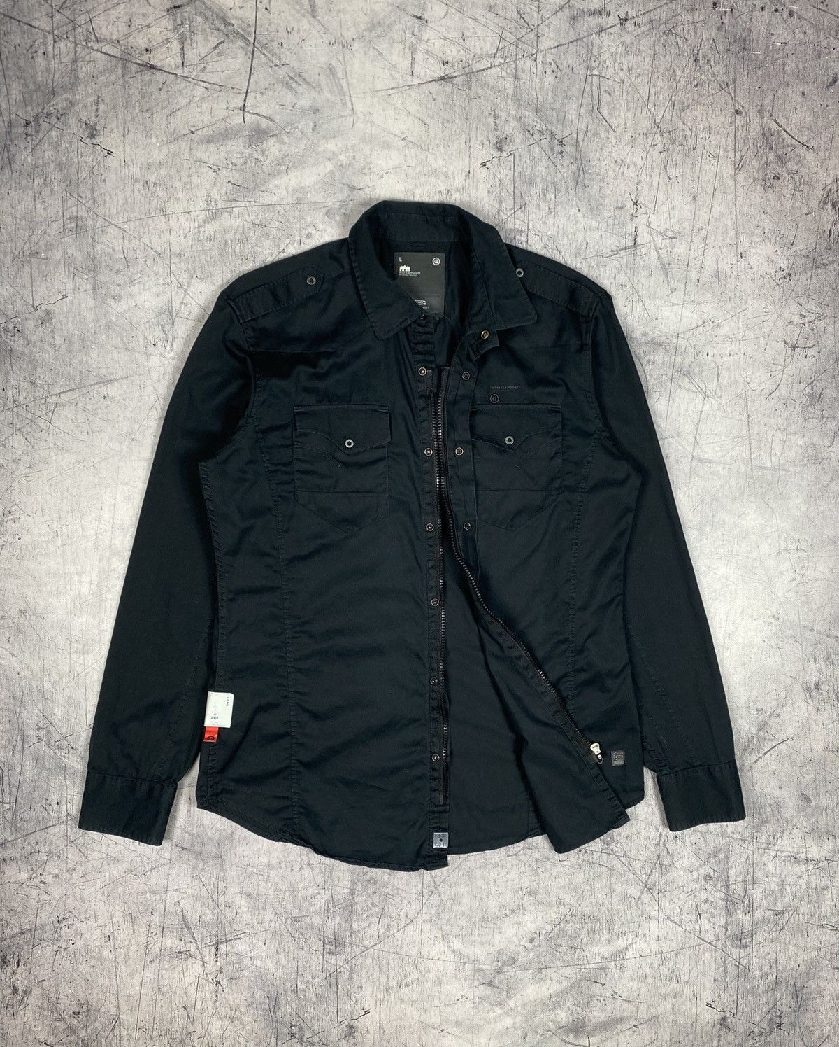 G-Star G-Star RAW Midnight Utility Shirt Jacket Size L Size US L / EU 52-54 / 3 - 15 Thumbnail