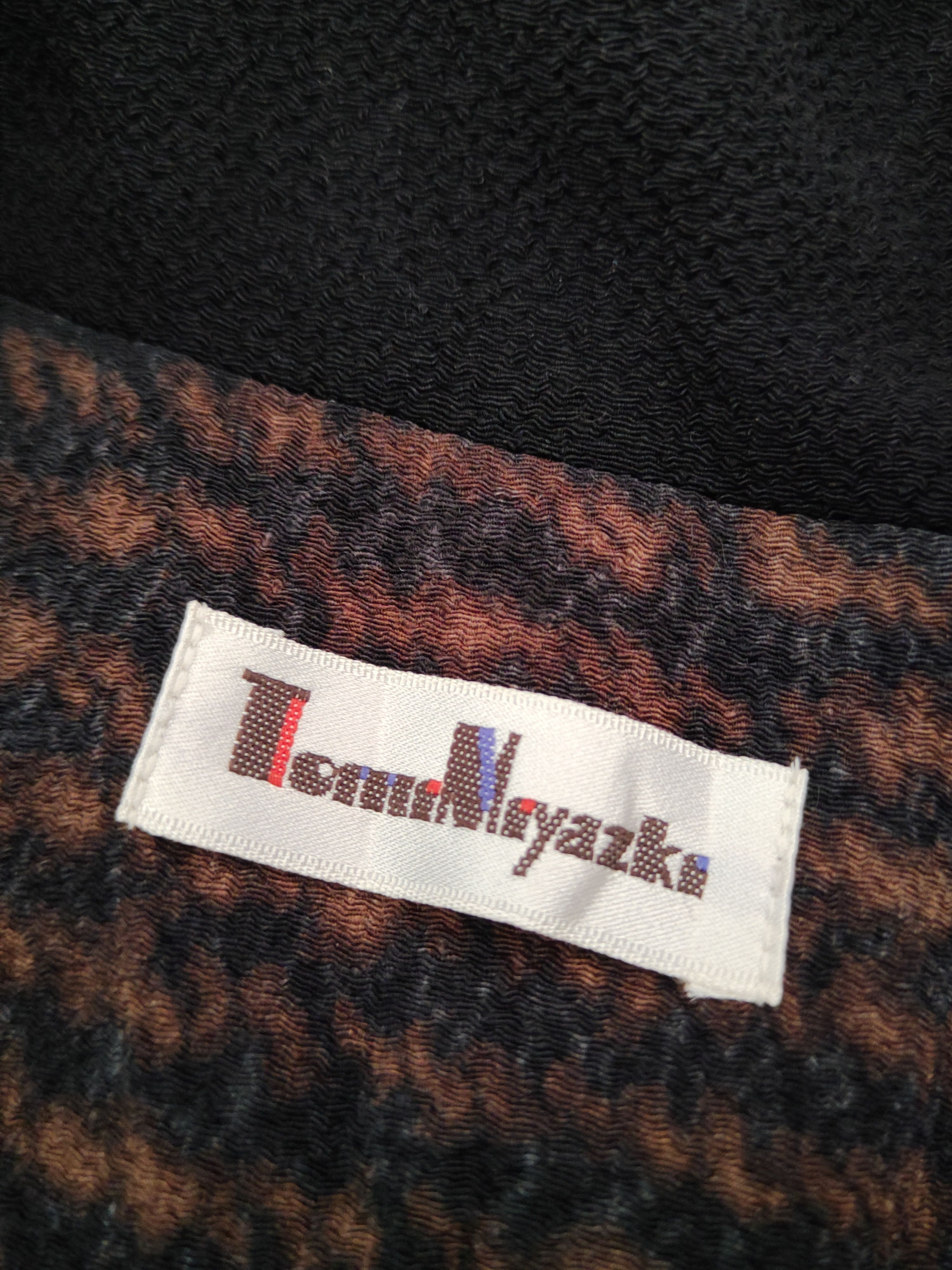 Japanese Brand × Vintage Vintage Tomi Miyazki Black Brown Blazers Size M / US 6-8 / IT 42-44 - 11 Thumbnail