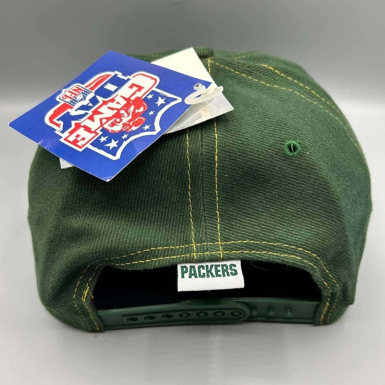 Twins Enterprise Inc. Vintage Green Bay Packers Hat Men Green Snap Back Size ONE SIZE - 7 Thumbnail