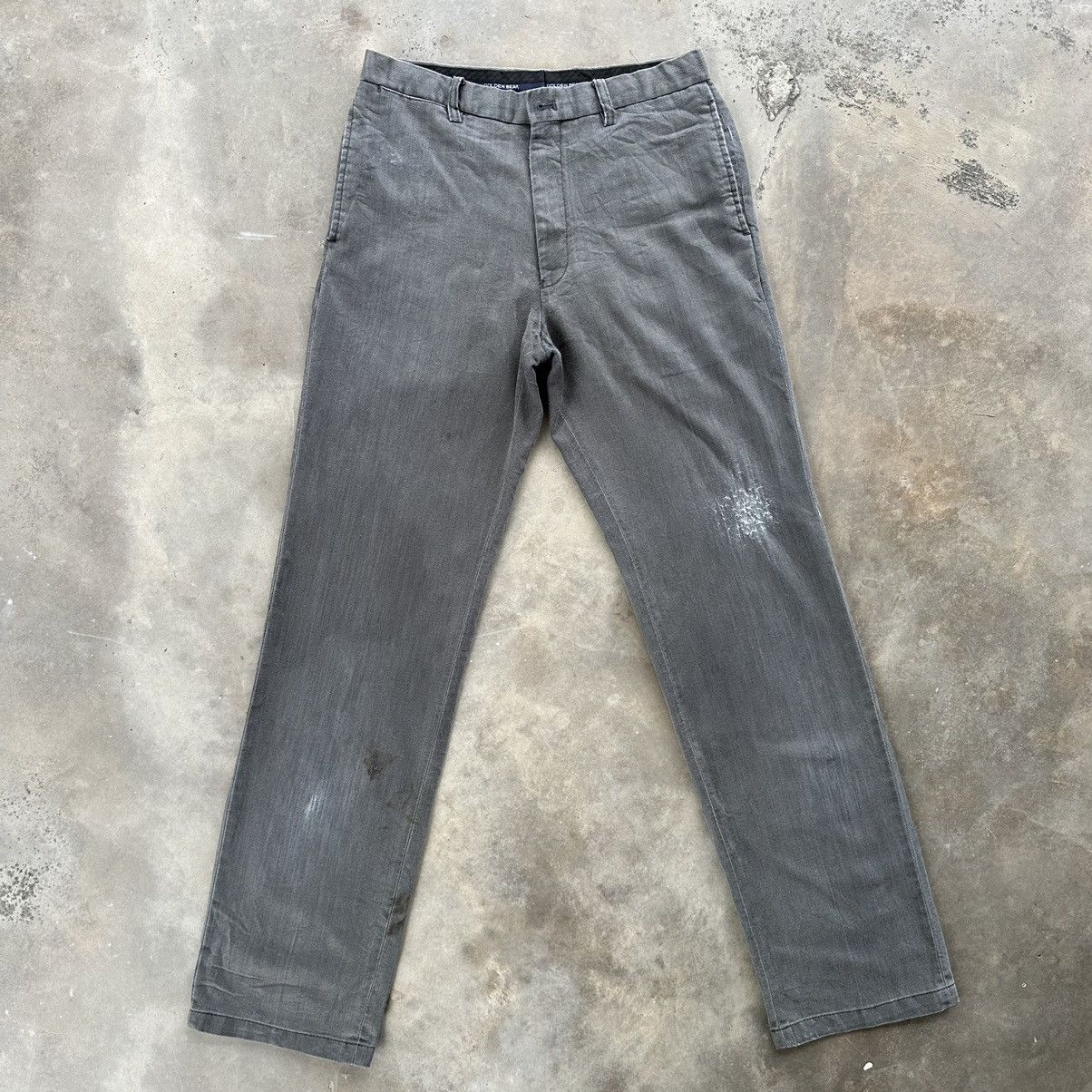 Japanese Brand × Vintage Vintage Golden Bear Rusty Casual Trousers Pants Size US 29 - 1 Thumbnail
