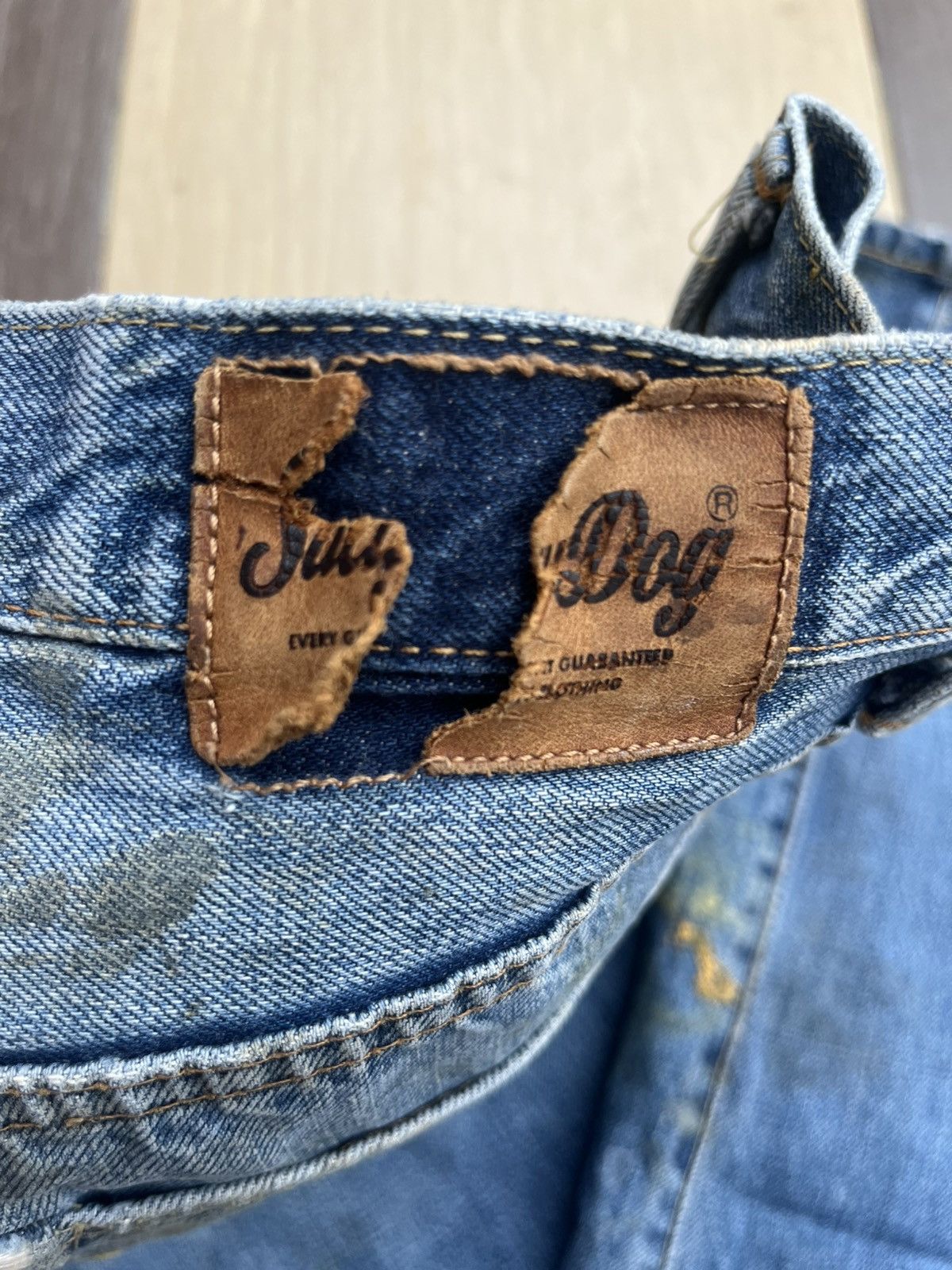 Japanese Brand Salty dog distressed denim Size US 32 / EU 48 - 15 Thumbnail