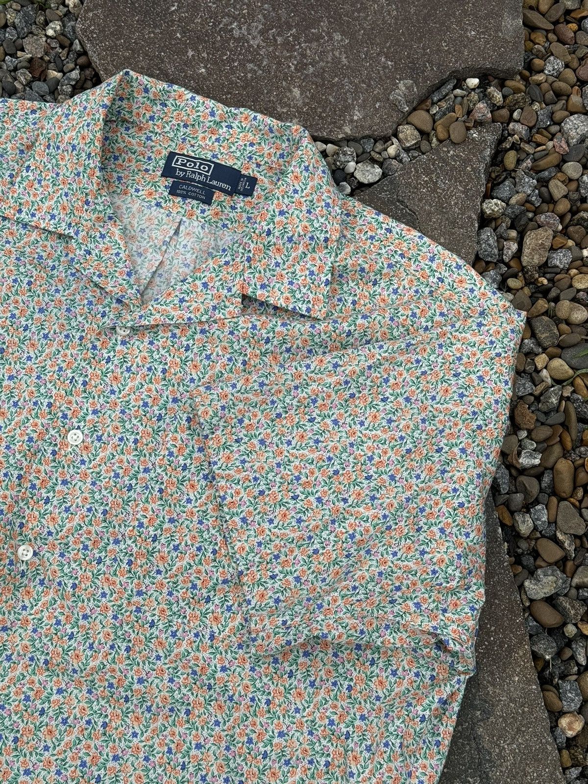 Polo Ralph Lauren × Vintage 90’s Polo Ralph Lauren vintage caldwell shirt sleeve shirt Size US L / EU 52-54 / 3 - 6 Thumbnail