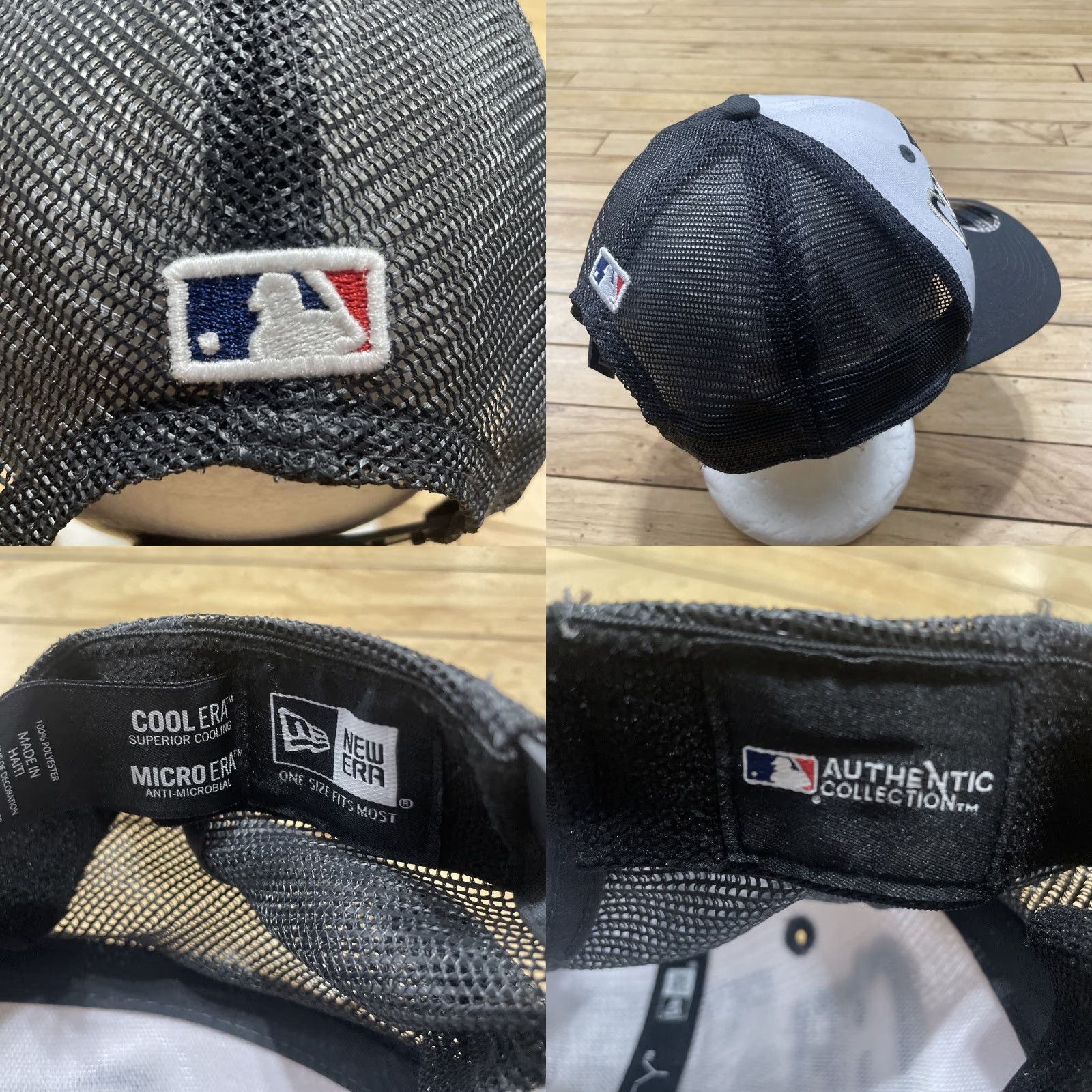 New Era New Era Dodgers Hat Men 9Seventy Snap Back Adjustable Black Size ONE SIZE - 10 Thumbnail