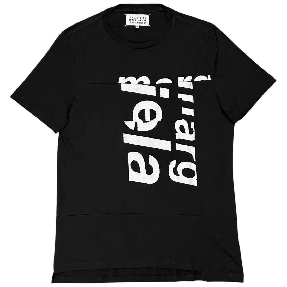Maison Margiela Maison Margiela Deconstructed Patchwork Logo T-Shirt - SS17 Size US M / EU 48-50 / 2 - 1 Thumbnail