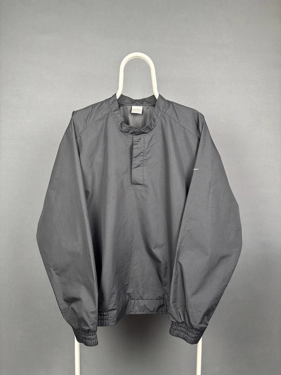 Nike Nike Black Pullover Windbreaker Jacket Size L Vintage Size US L / EU 52-54 / 3 - 1 Thumbnail