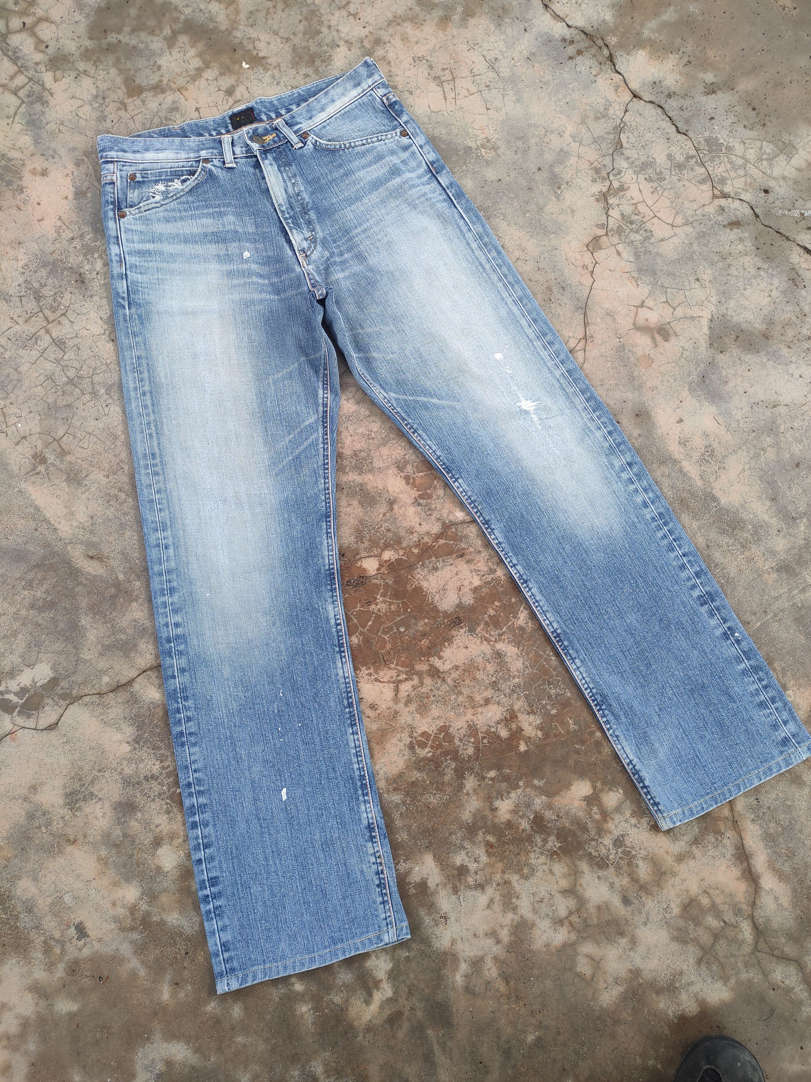 Jean × Lee × Vintage VINTAGE LEE RIDERS FADED DENIM JEANS PANTS Size US 32 / EU 48 - 2 Thumbnail