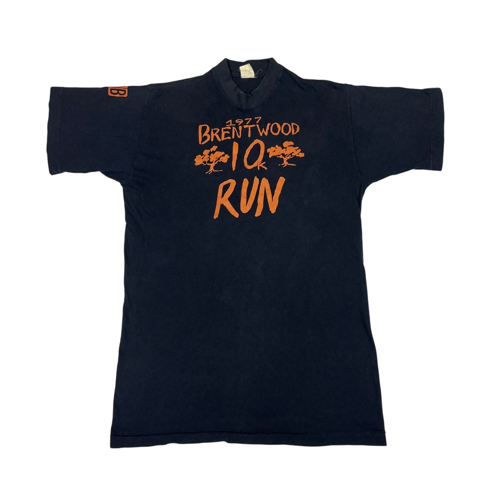 Vintage Vintage 1977 Brentwood 10k Running T Shirt Men's Large Size US L / EU 52-54 / 3 - 1 Thumbnail