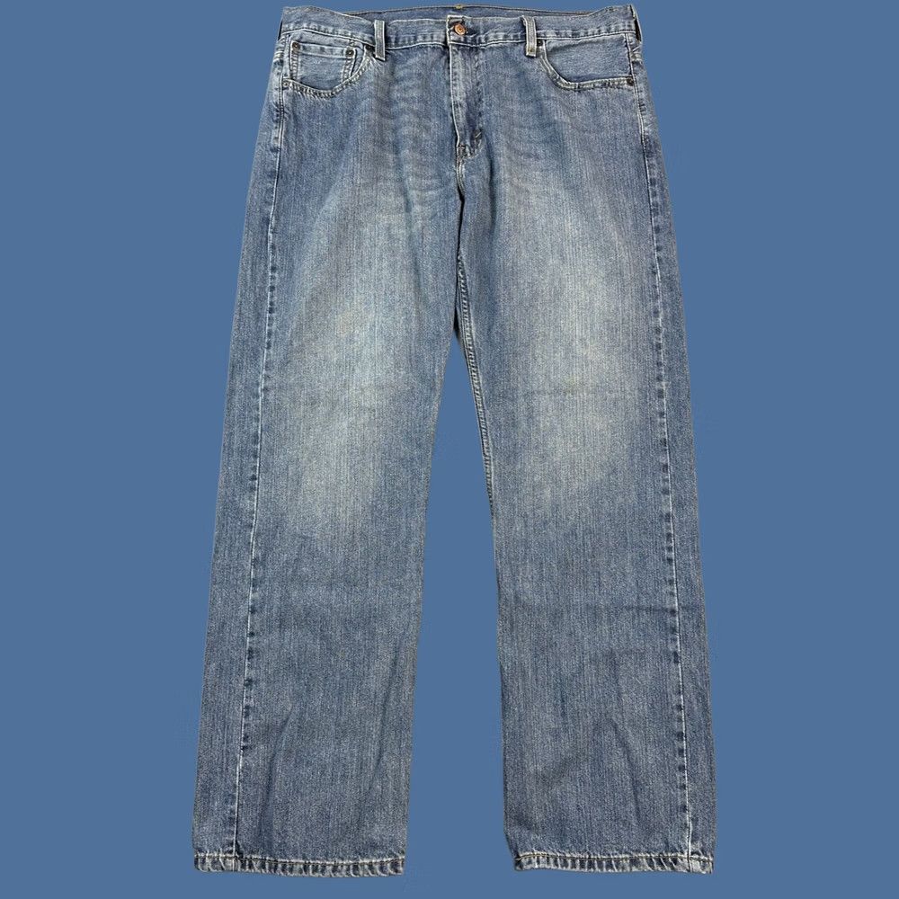 Levi's Levi's 569 Jeans Mens 36x34 38x34 Medium Wash Loose Straight Fit Skate Casual Jeans Size US 36 / EU 52 - 1 Thumbnail
