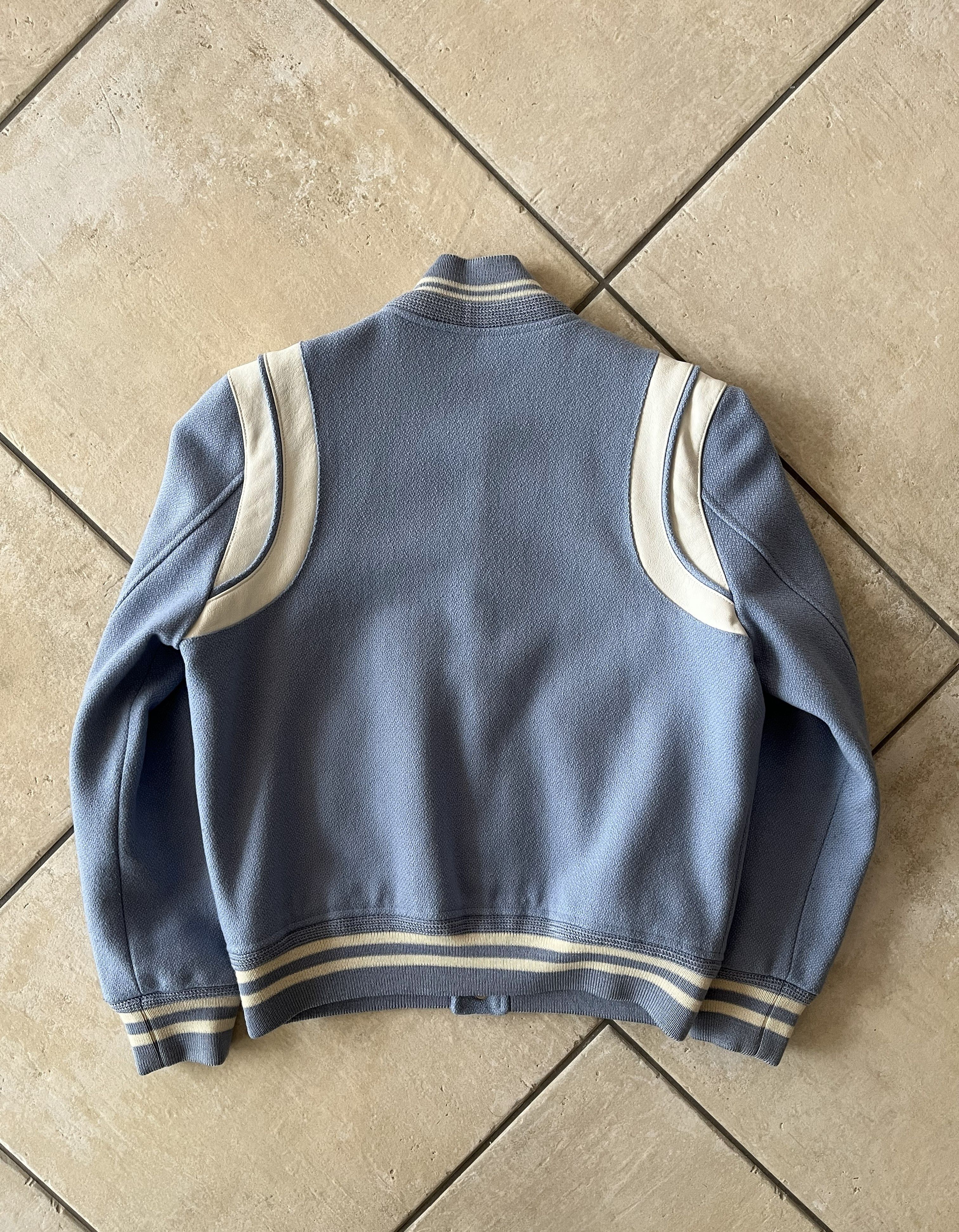 Saint Laurent Paris FW15 Saint Laurent Paris Babyblue Teddy Jacket Size US XS / EU 42 / 0 - 2 Thumbnail