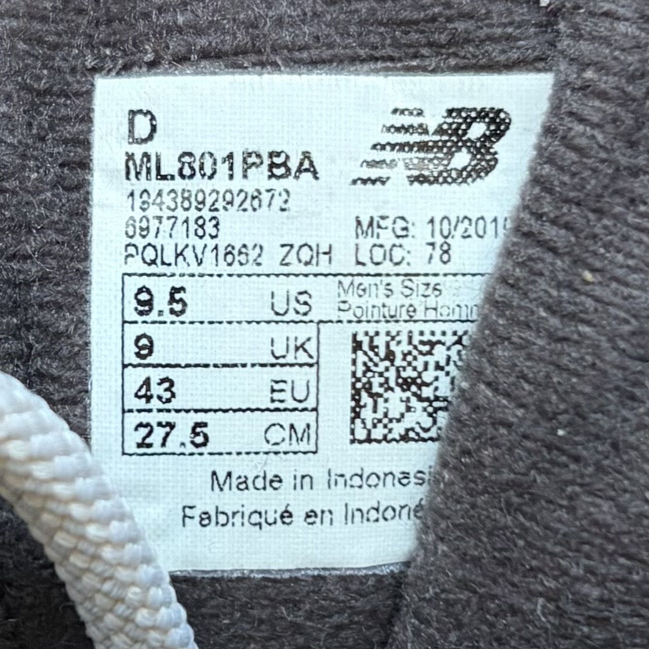 New Balance New Balance 801 PaperBoy Paris Coffee Latte Size US 9.5 / EU 42-43 - 6 Thumbnail