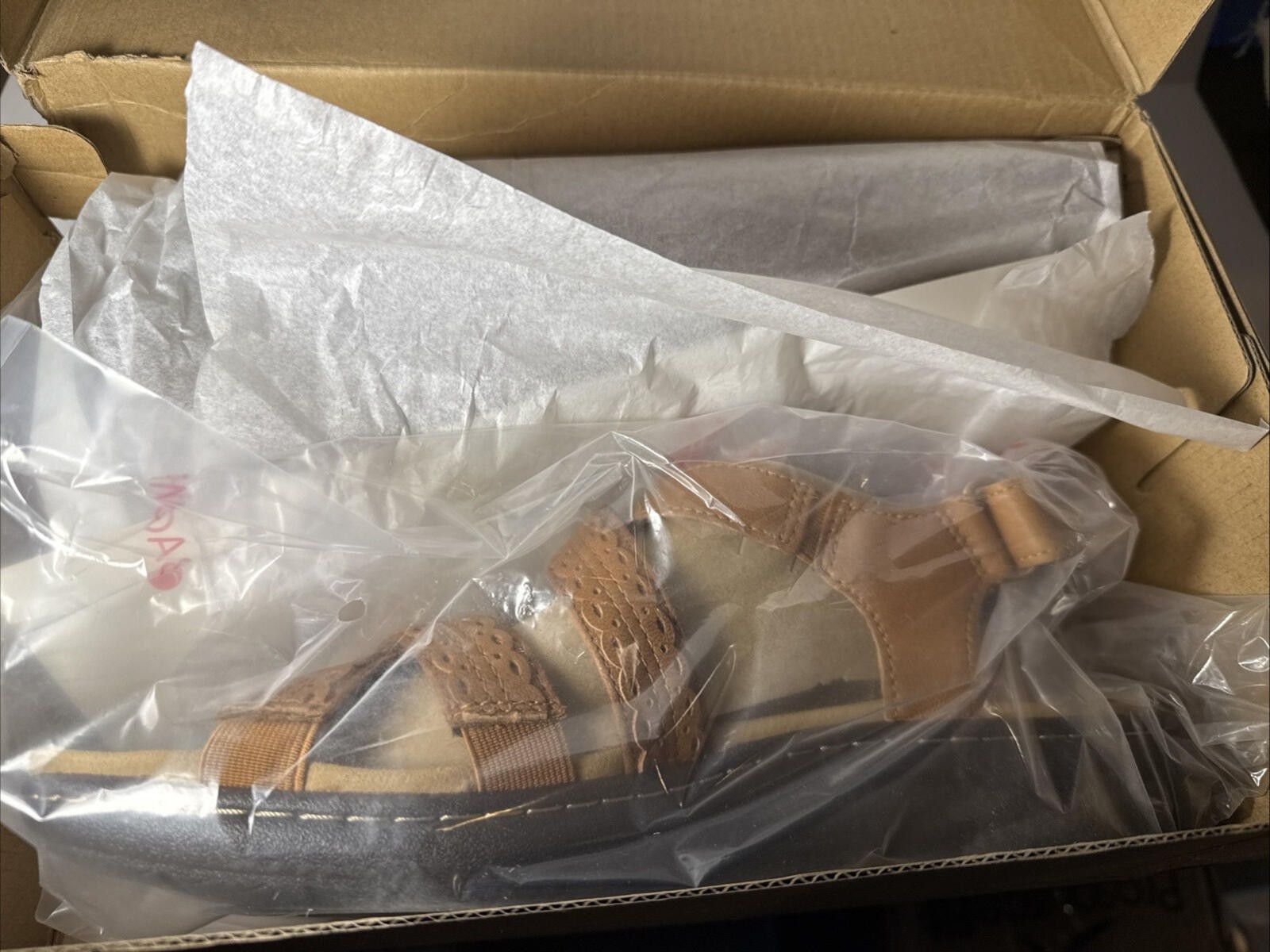 Clarks Clarks Laurieann Rena Brown Leather Strappy Slingback Sandal Size US 11 / IT 41 - 3 Thumbnail