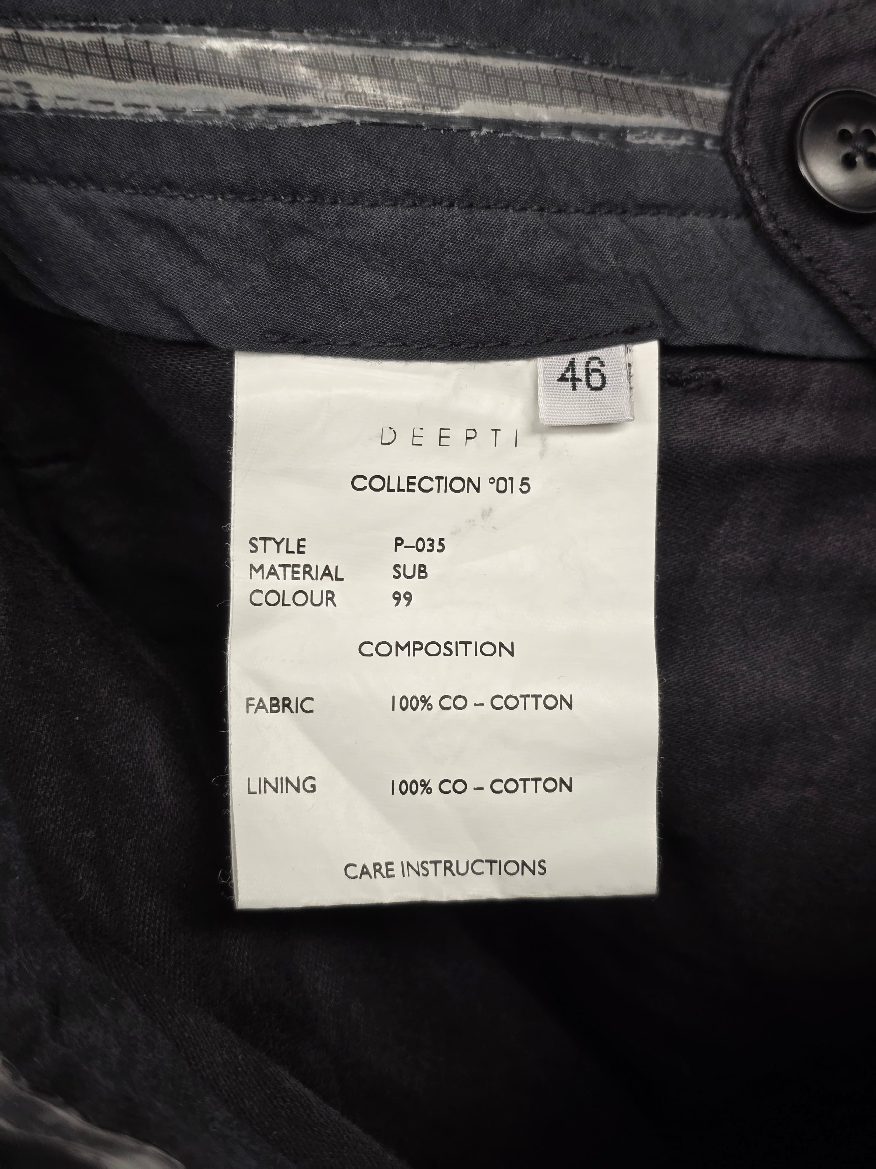 Deepti Deepti Open Zipfly Classic Trousers Size US 29 - 4 Thumbnail