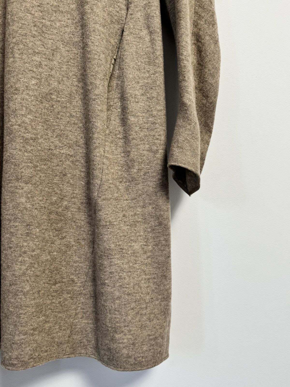 Hache HACHE Wool Layered Sleeveless Shift Midi Dress size 42 Size M / US 6-8 / IT 42-44 - 4 Thumbnail