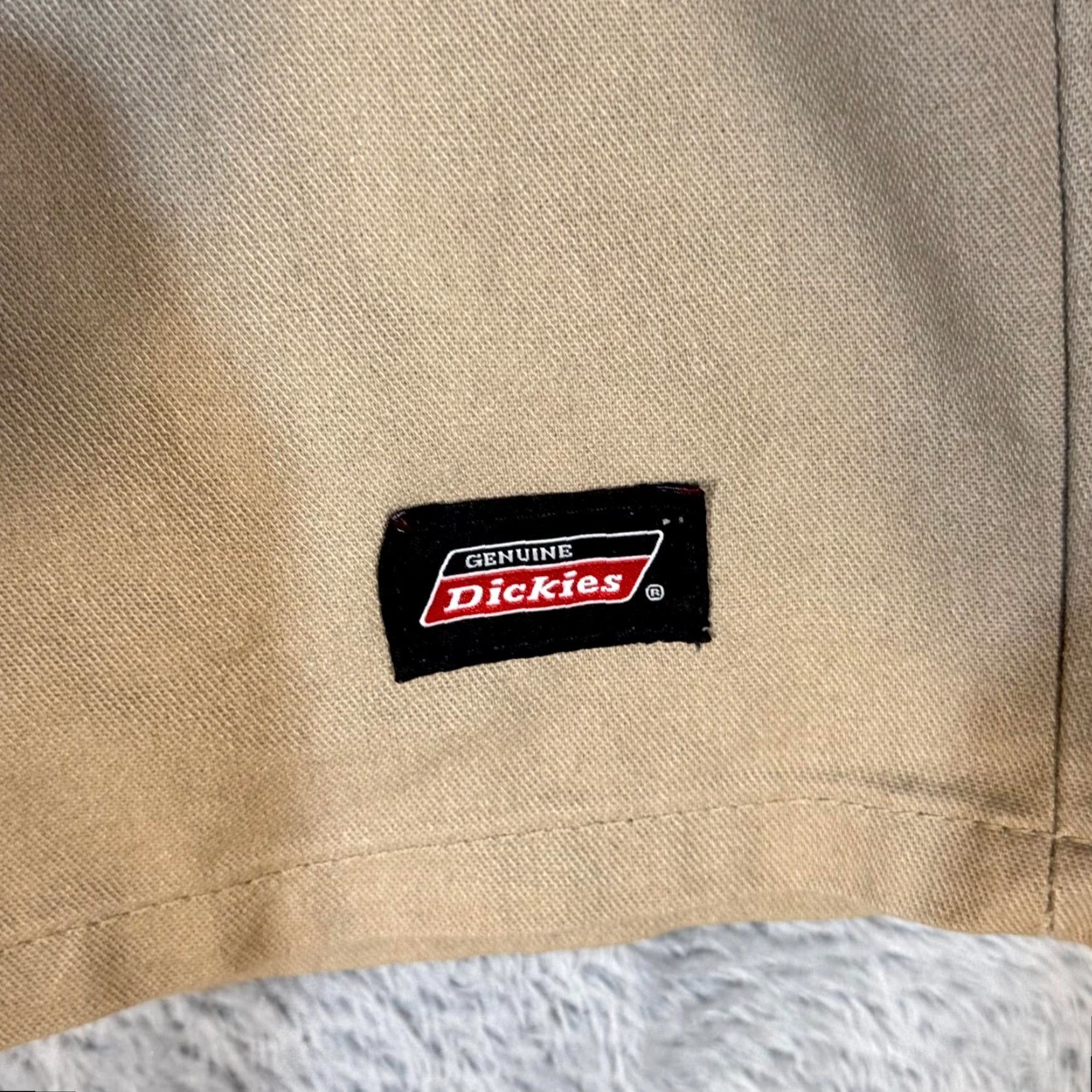 Dickies Dickies Work Shorts Men 36 Beige Flat Front Zip Fly Workwear Casual Durable Size US 36 / EU 52 - 3 Thumbnail