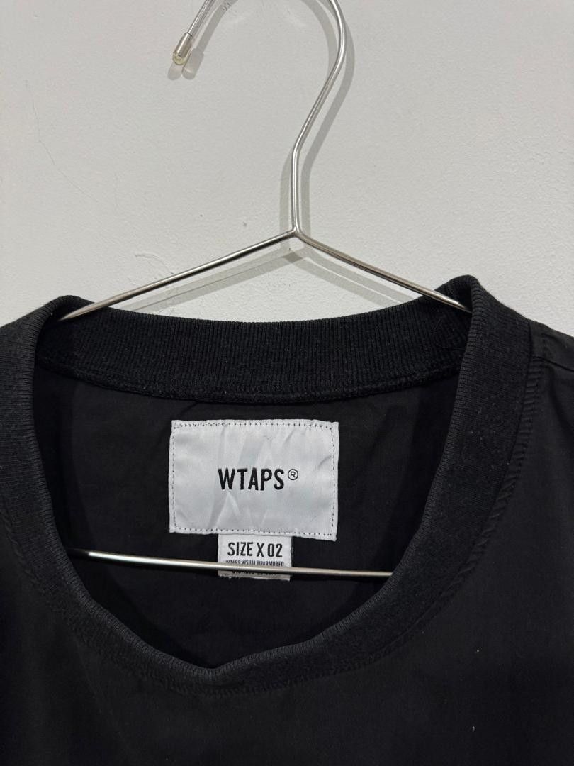 Wtaps WTAPS Black Tee Size US XXL / EU 58 / 5 - 2 Thumbnail