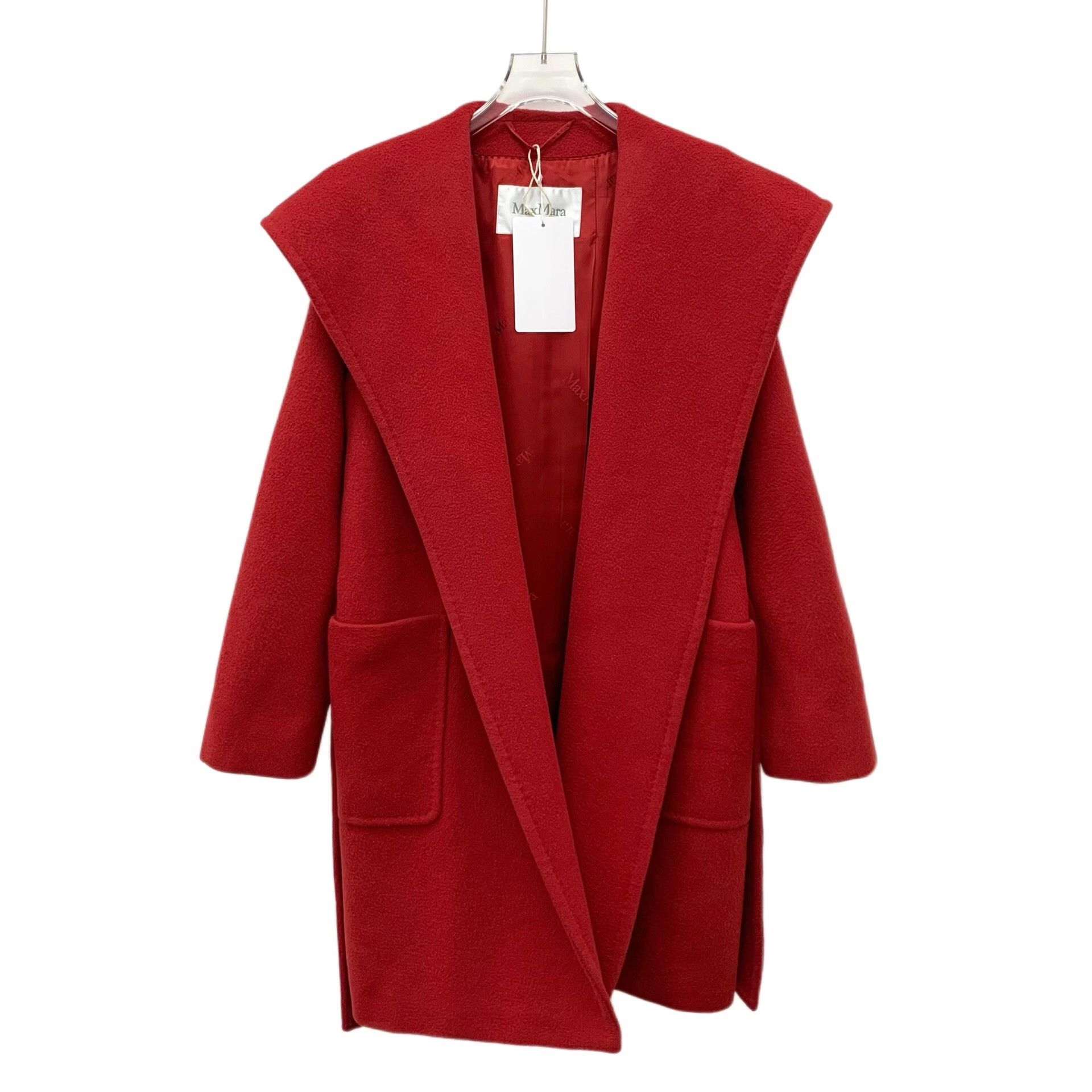 Max Mara Max Mara Red Coat M Women Size M / US 6-8 / IT 42-44 - 1 Thumbnail