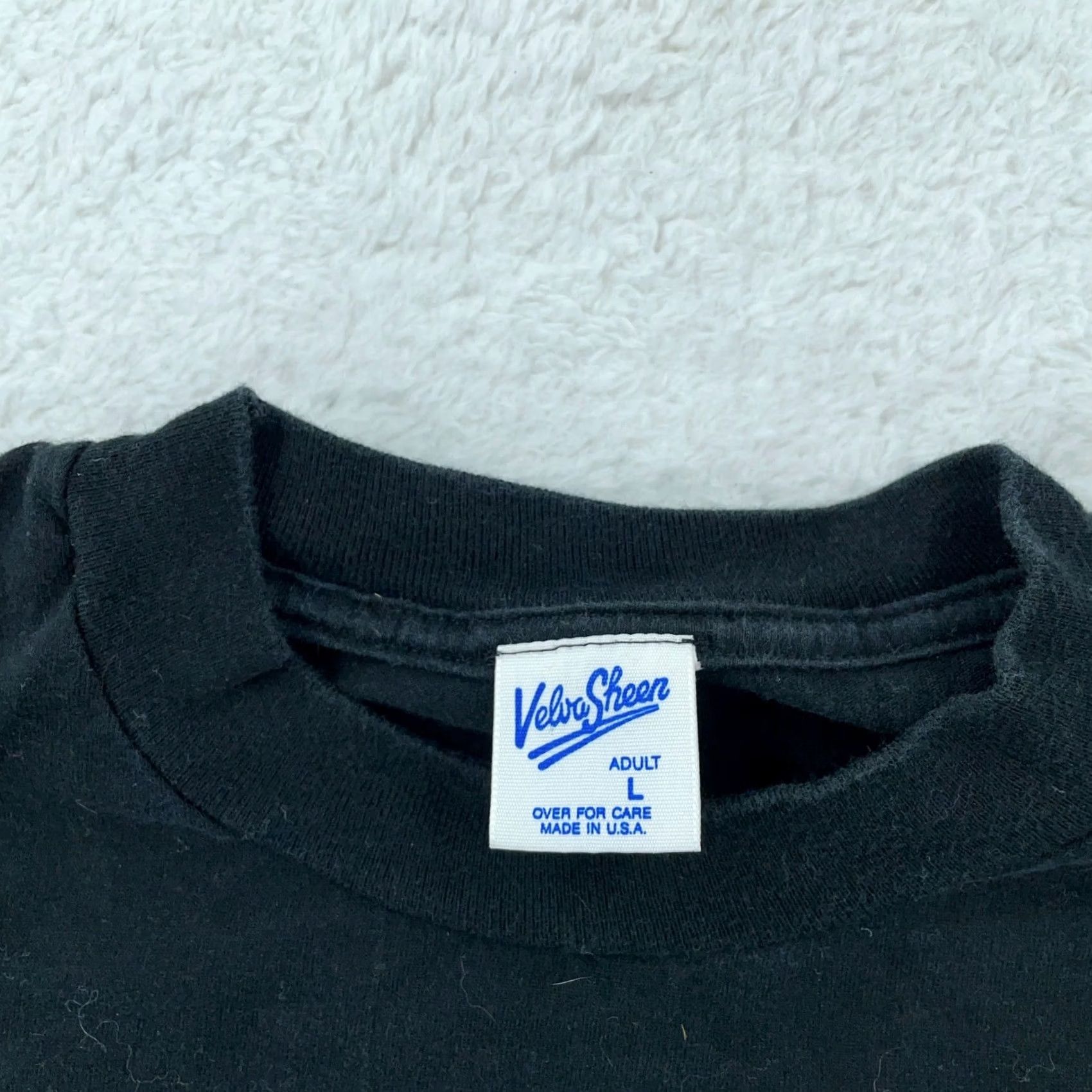 Velva Sheen VINTAGE Velva Sheen T-Shirt Fort Lauderdale Myrtle Beach Black Masc USA Crew Neck Short Sleeve FITS M Men Shirt Size US M / EU 48-50 / 2 - 4 Thumbnail