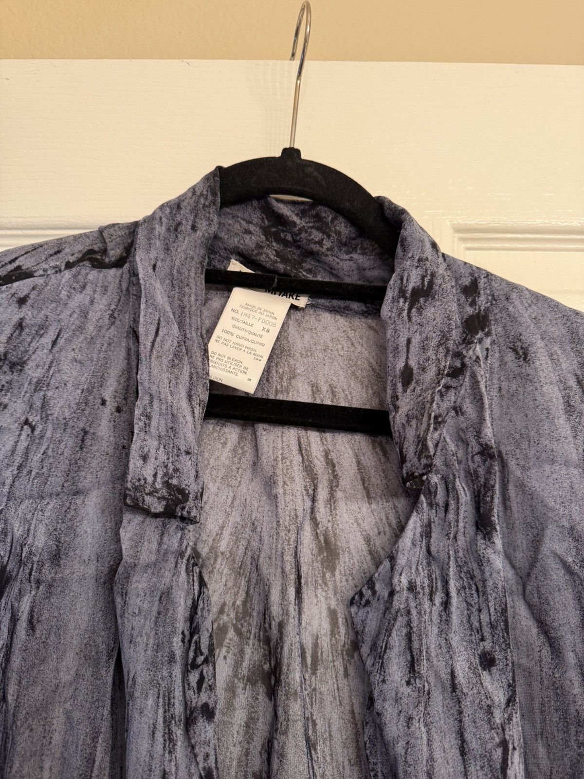 Issey Miyake Issey Miyake Collared Shawl Size US XS / EU 42 / 0 - 7 Thumbnail