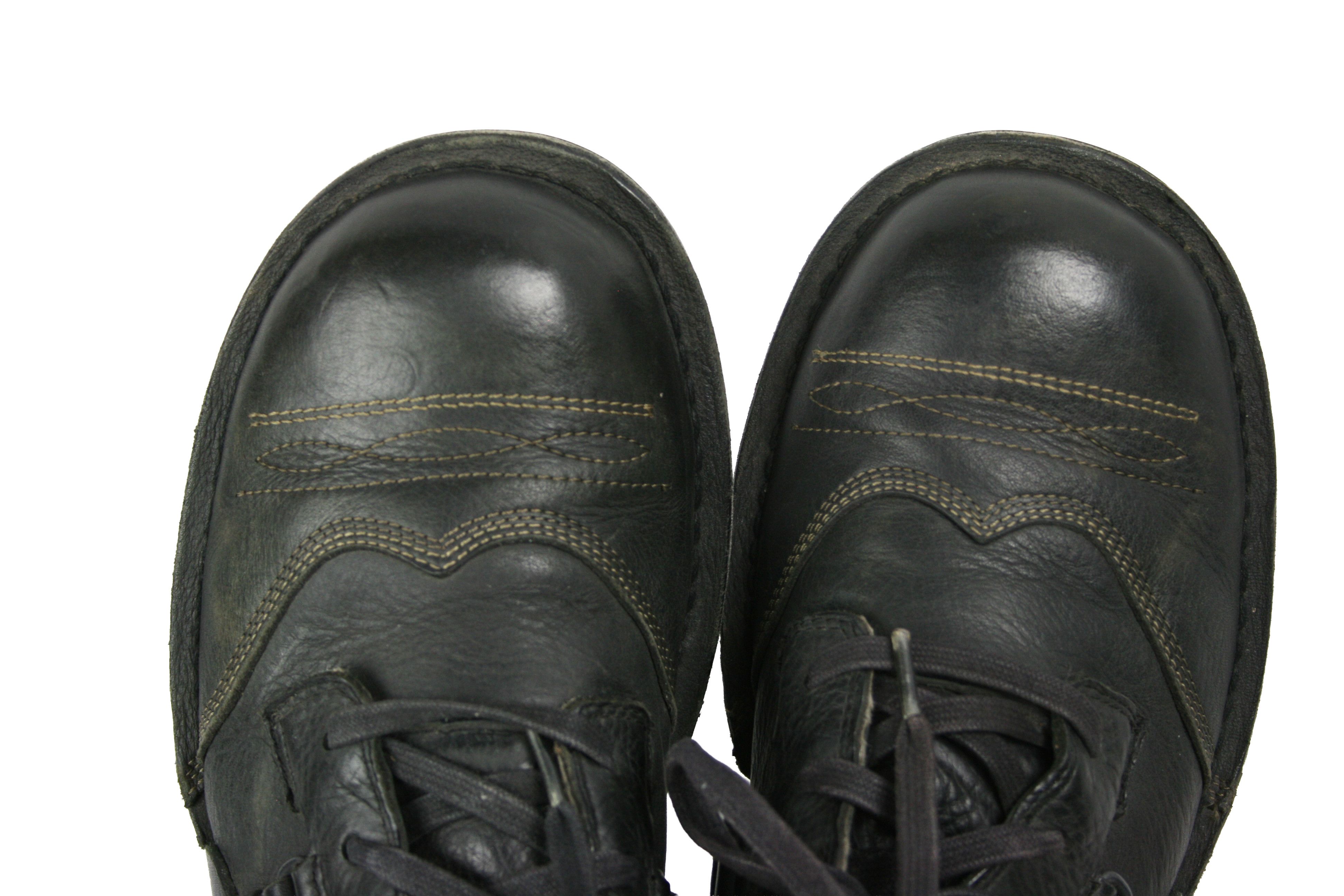 Diesel 00S Industrial Avant Garde Y2K Biker Purnell Boots Vintage Size US 11 / EU 44 - 6 Thumbnail