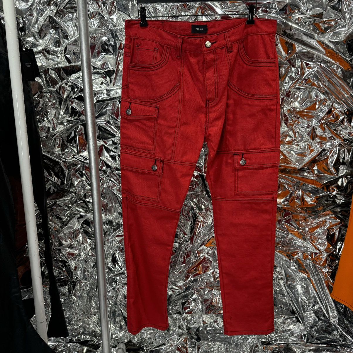 AKINGS Akings red cargo Size US 36 / EU 52 - 1 Thumbnail