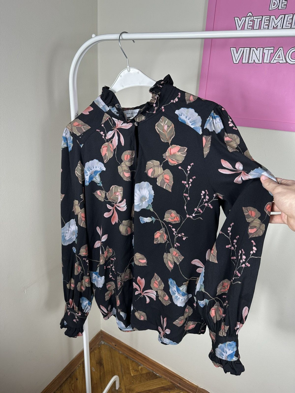 Other Dea Kudibal Merle Ev Ruffled Blouse Size M / US 6-8 / IT 42-44 - 6 Thumbnail