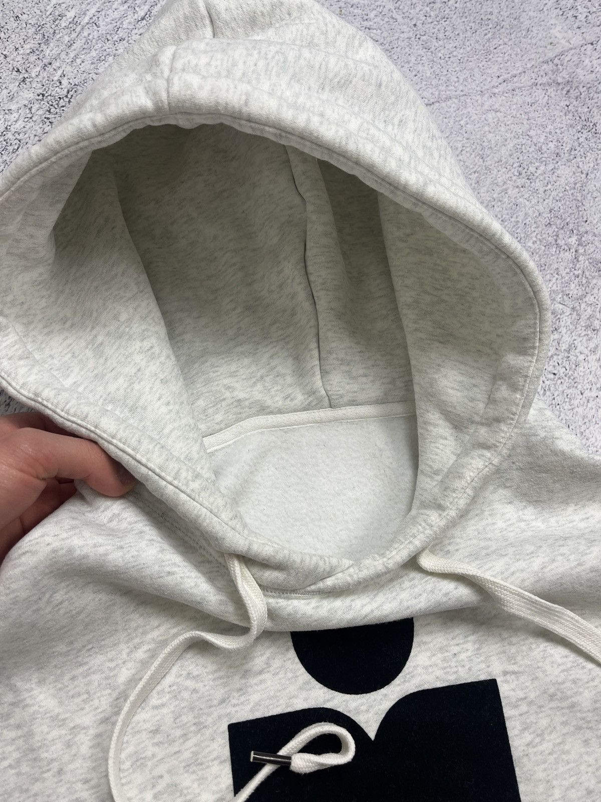 Isabel Marant × Japanese Brand Isabel Marant Velvet Logo Hoodie Boxy Rare Y2k Size US S / EU 44-46 / 1 - 12 Thumbnail