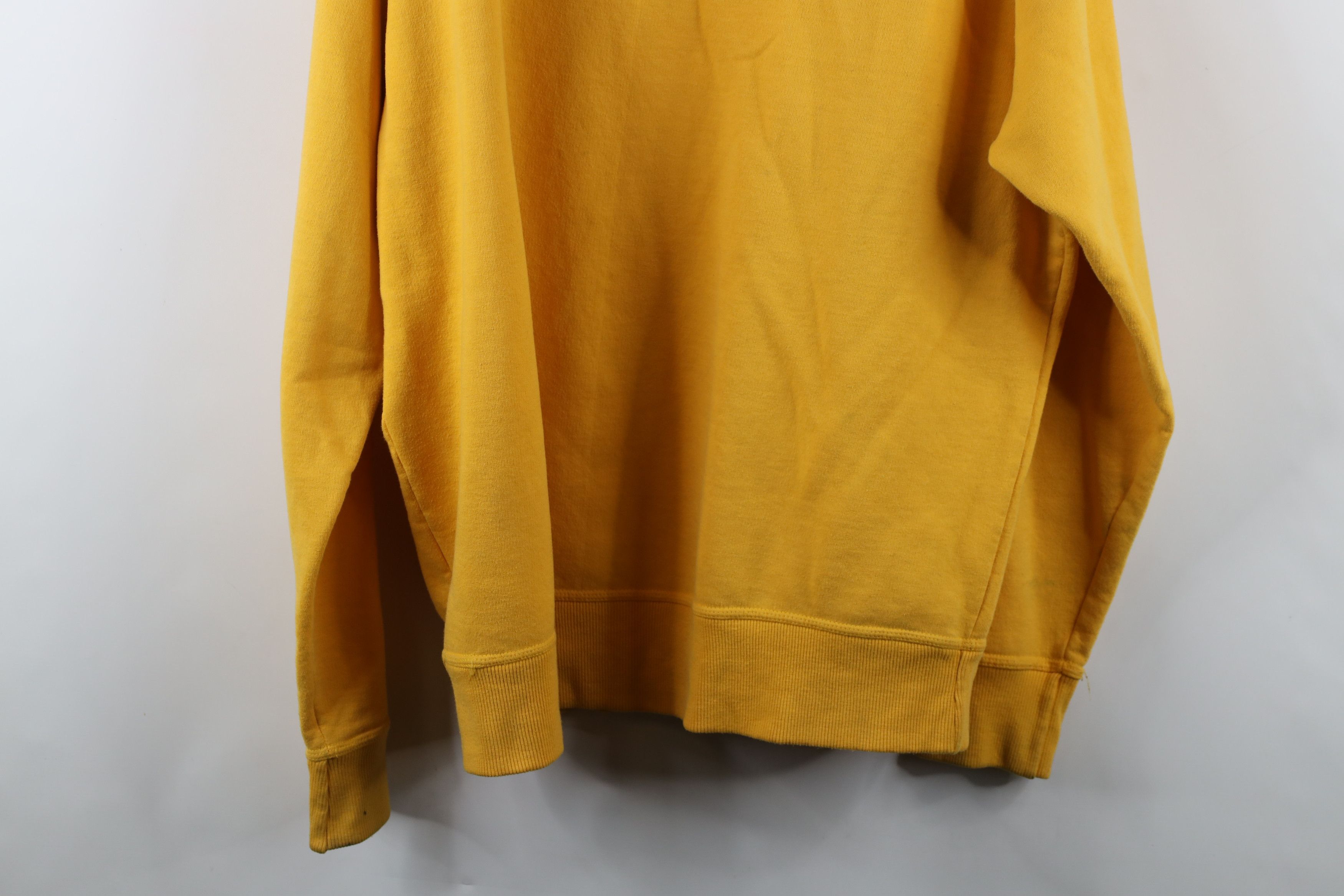 Champion × Vintage Vintage Champion Monochrome Logo Hoodie Sweatshirt Yellow Size US XL / EU 56 / 4 - 17 Thumbnail
