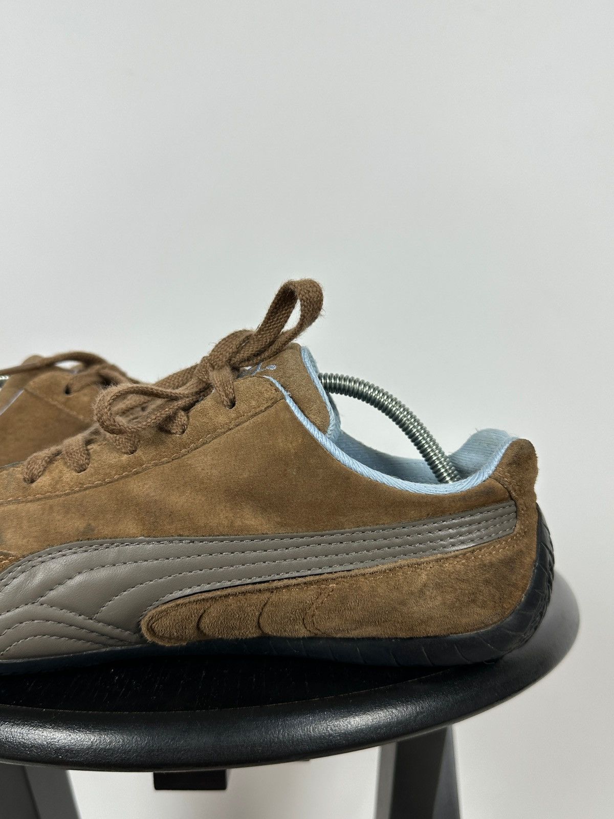 Puma Vintage Puma Speedcat Brown Suede/Leather Y2K Sneakers Size US 8 / IT 38 - 18 Thumbnail