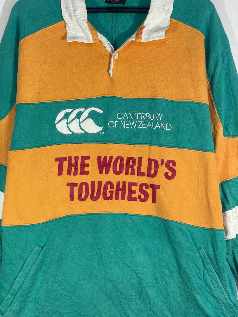 Canterbury of New Zealand Vintage Canterbury of new zealand rugby shirt size 3XL Size US XXL / EU 58 / 5 - 5 Thumbnail
