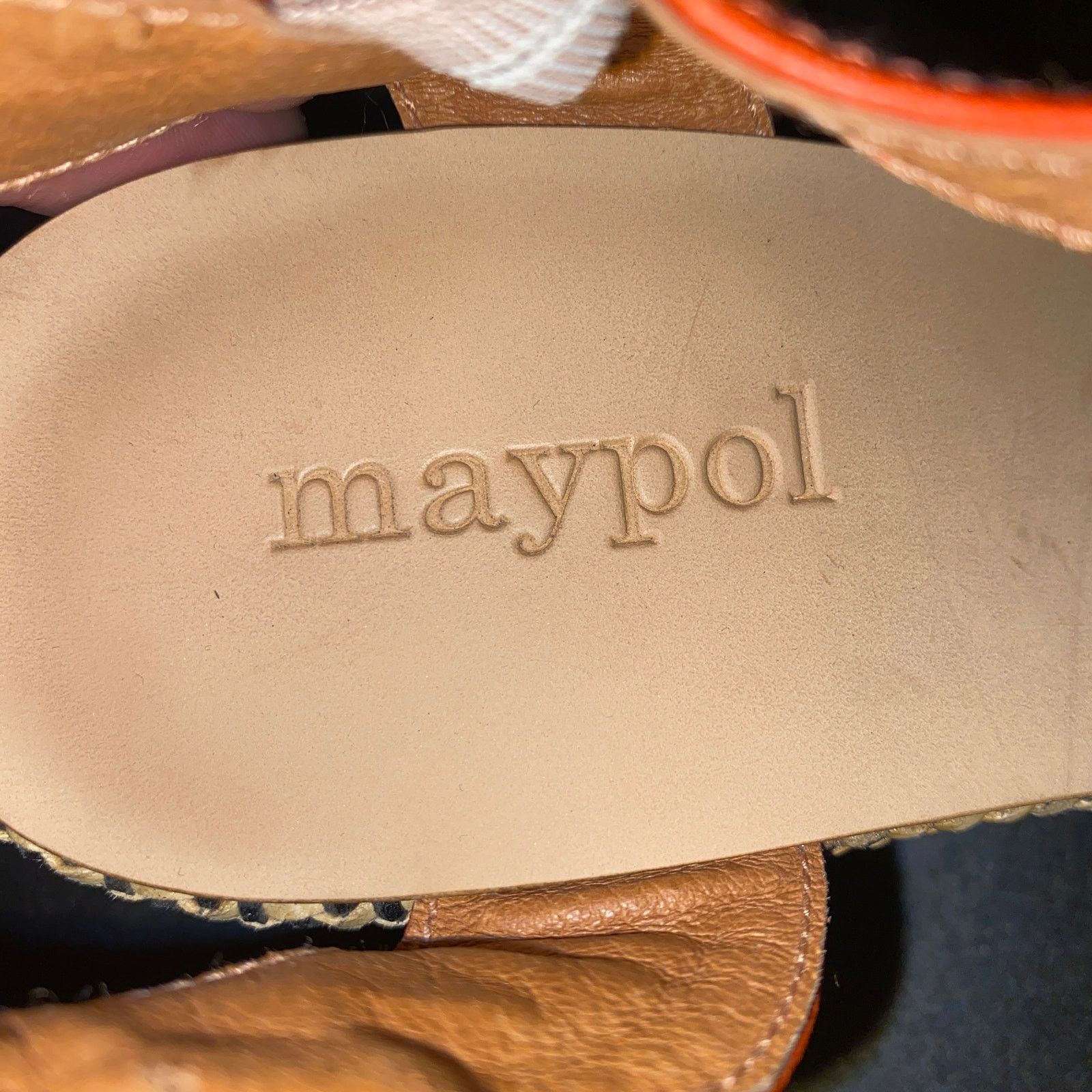 Other Maypol Brown Leather Wedge Heels Platform Sandals 38 US 7.5 Size US 7.5 / IT 37.5 - 9 Thumbnail