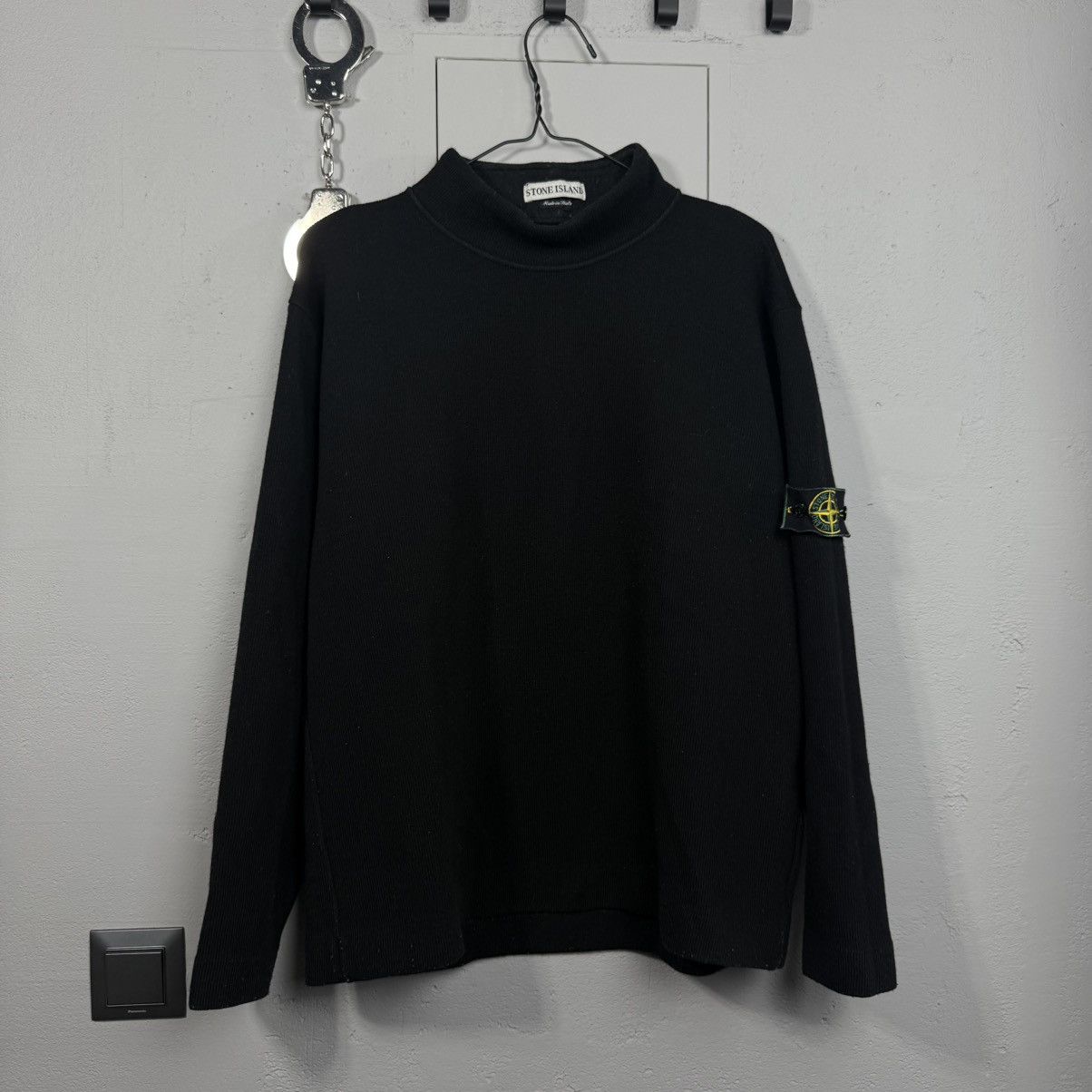 Stone Island Vintage Wool Sweatshirt 90’s Stone Island Size US L / EU 52-54 / 3 - 1 Thumbnail