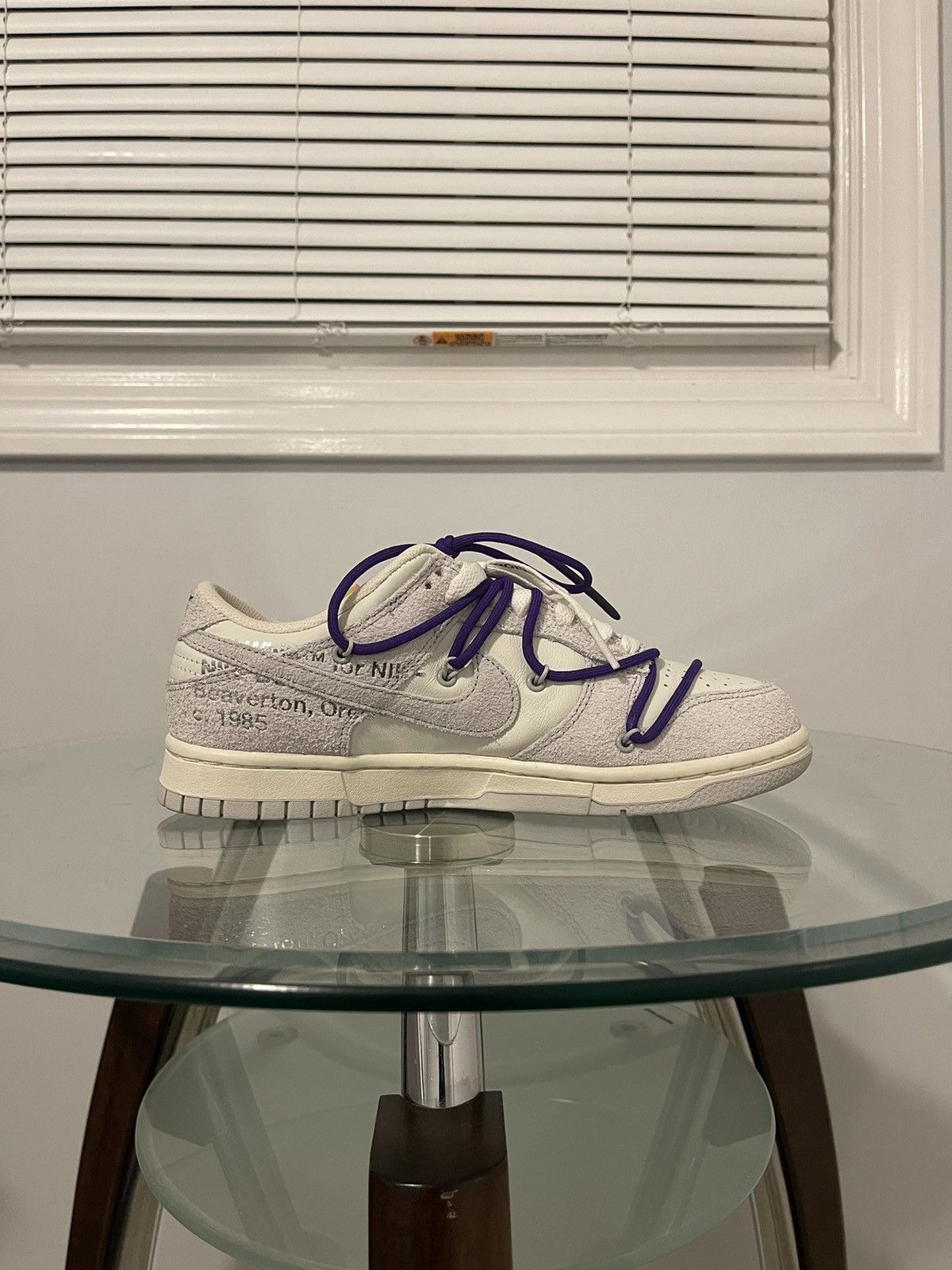 Nike × Off-White Off-White x Nike Dunk Low Size US 8 / EU 41 - 10 Thumbnail