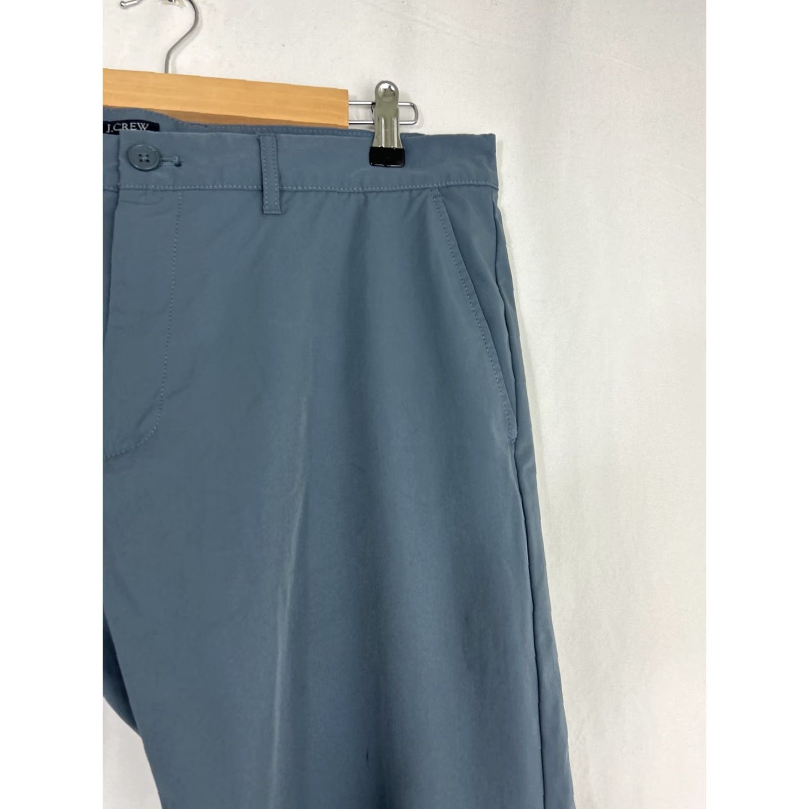 J.Crew J.Crew Flex Slim Fit Casual Dress Pants 36x32 Blue Straight Leg Athletic Mens Size US 36 / EU 52 - 5 Thumbnail