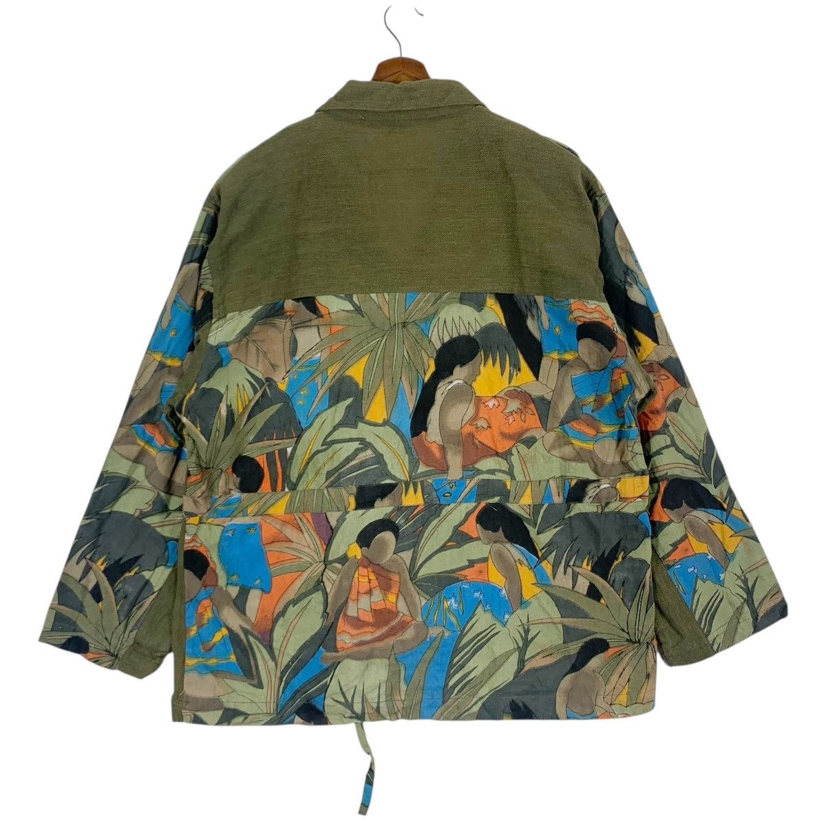 Japanese Brand × Vintage Vintage Japanese Brand Casual Life Printed Button Jacket Size US M / EU 48-50 / 2 - 9 Thumbnail