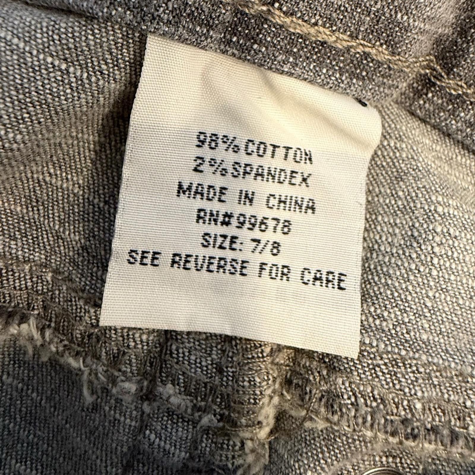 Other Hydraulic gray denim jeans distressed low rise slim SZ 7/8 Size 30" / US 8 / IT 44 - 8 Thumbnail