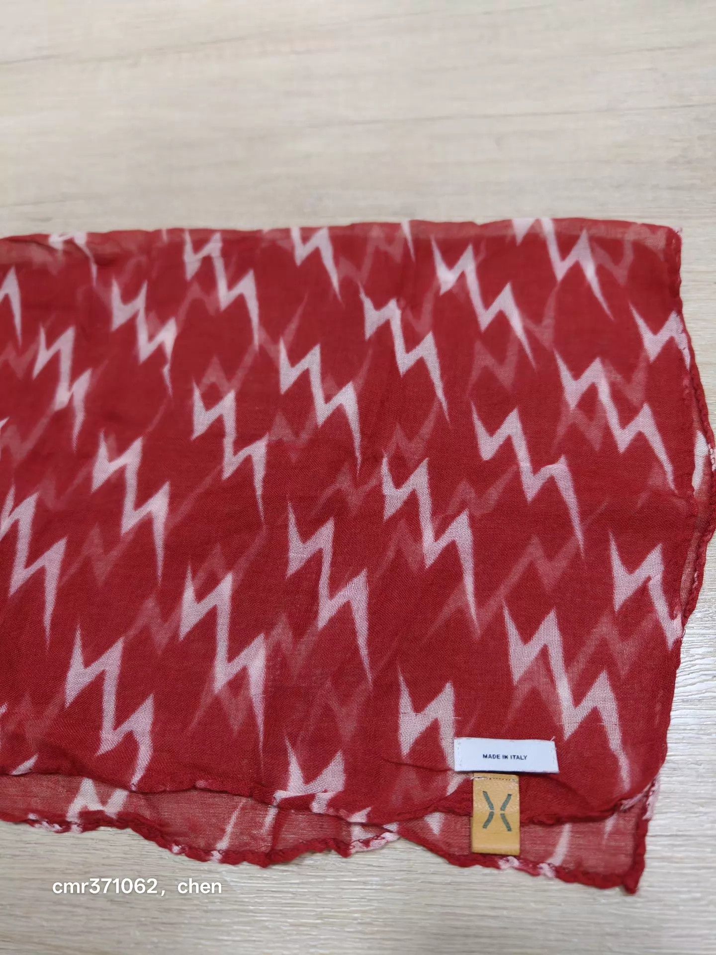 Visvim visvim 17ss lightning stole N.D Resist Italy 54x54 Rare Size ONE SIZE - 6 Thumbnail