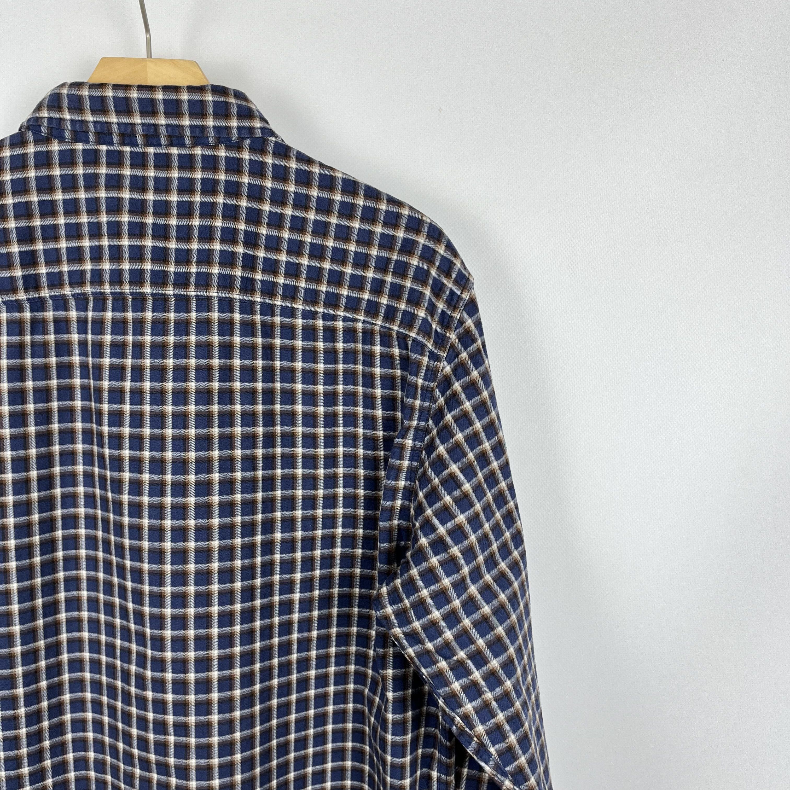 Allsaints Designer AllSaints Deming Long Sleeve Button Up Shirt Size US L / EU 52-54 / 3 - 16 Thumbnail
