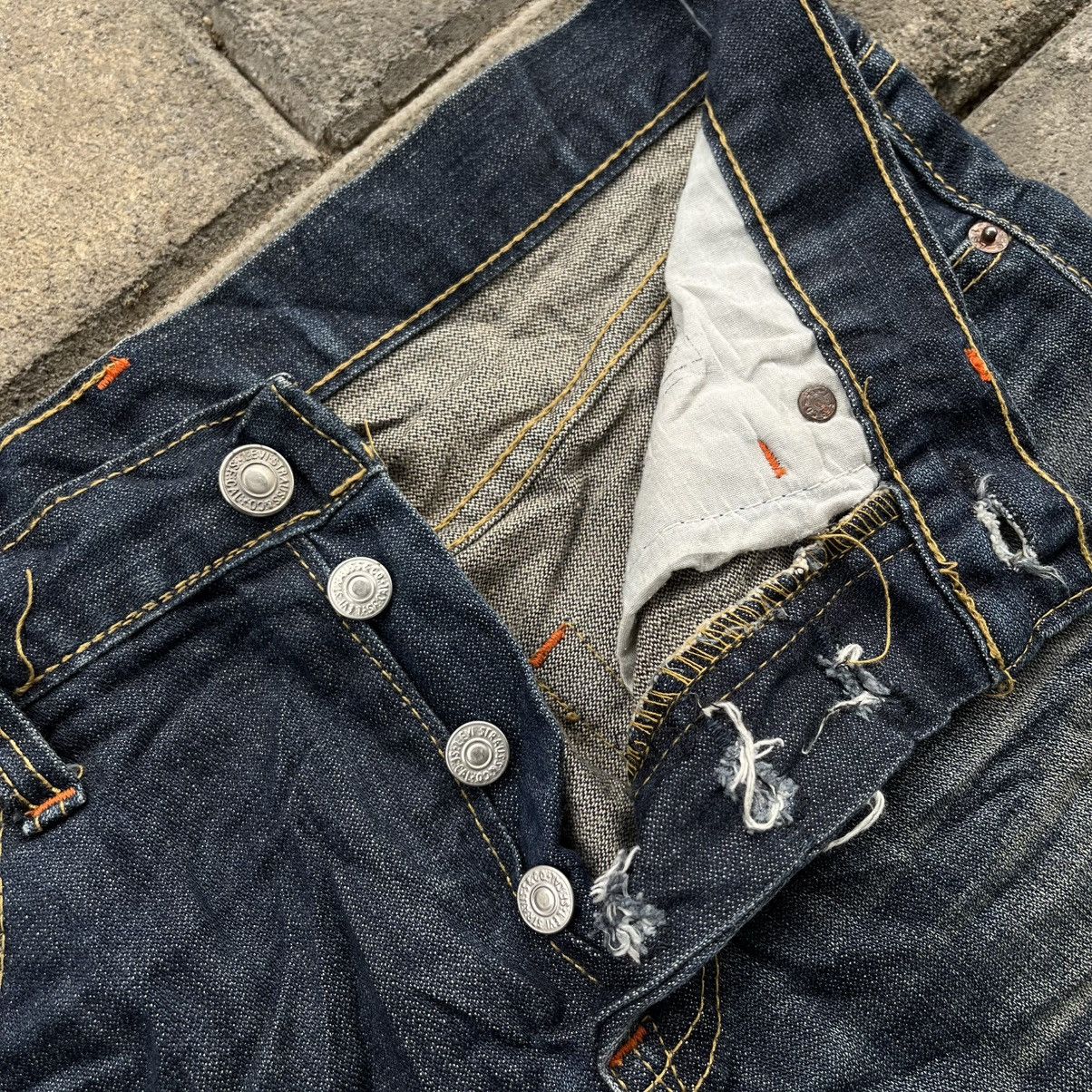 Levi's 90s Vintage Raw Denim Seldvedge Levi’s 501 Made In USA Size US 30 / EU 46 - 9 Thumbnail
