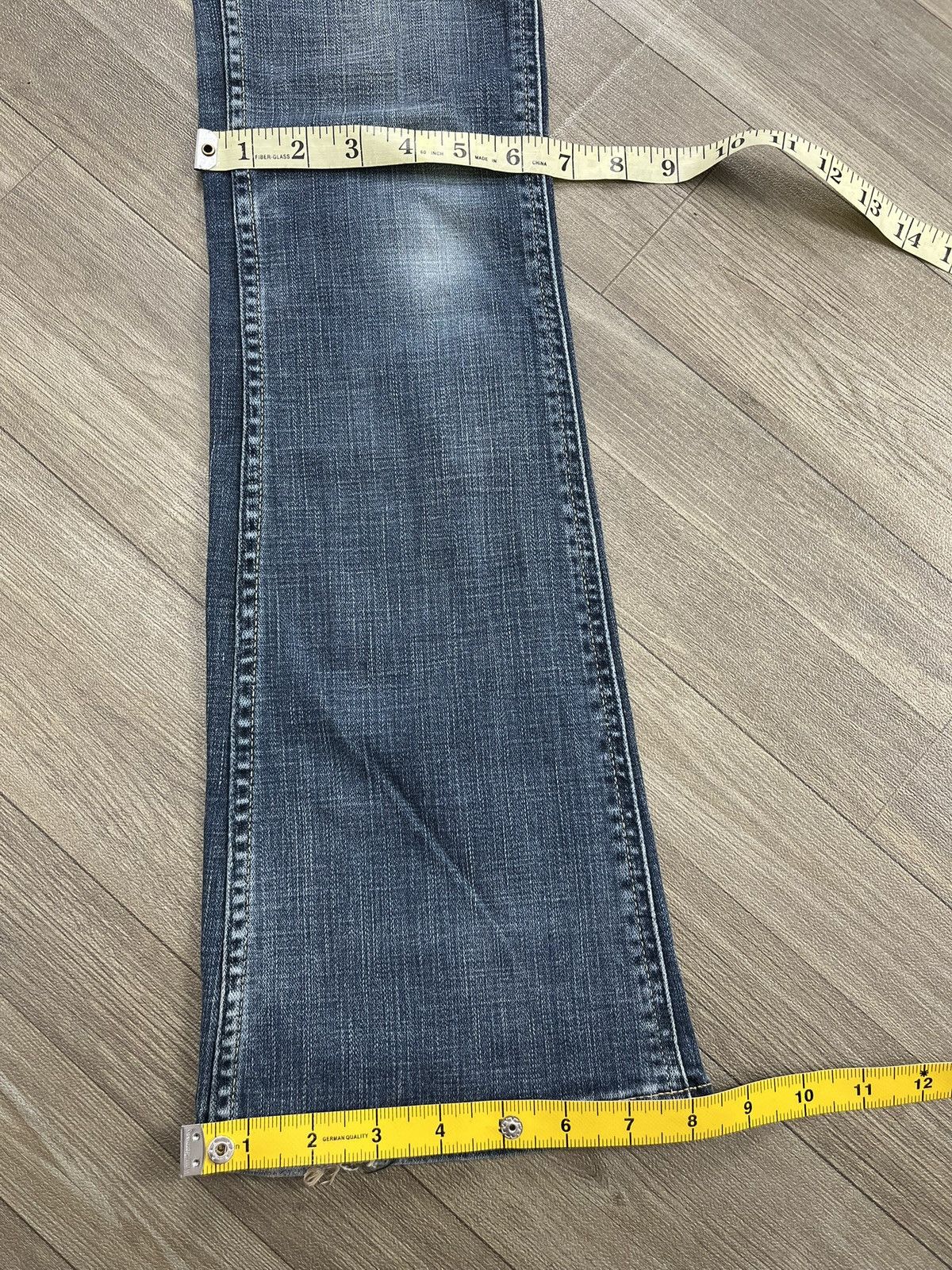 Japanese Brand 2000s Edwin Ifsixwasnine Lgb Style Bootcut Flared Jeans Y2K Size US 26 / EU 42 - 19 Thumbnail
