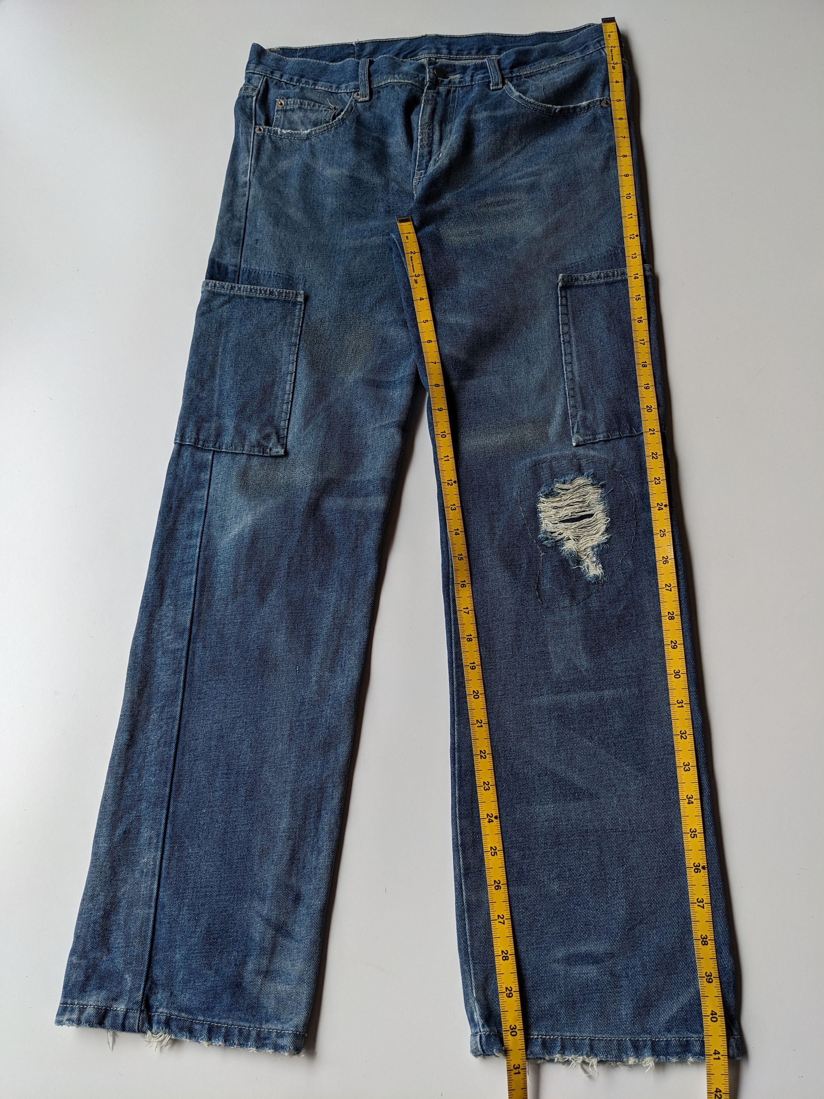 Jean × Neighborhood Neighborhood distressed ripped jean Size US 34 / EU 50 - 12 Thumbnail