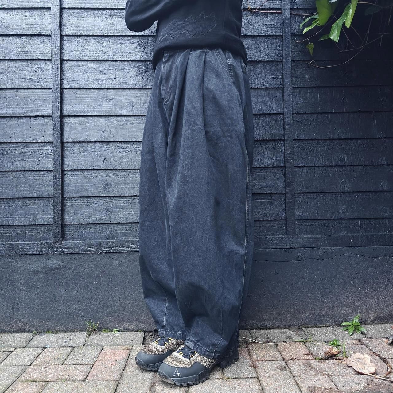 Other Japanese Baggy Denim Balloon Pants Size US 32 / EU 48 - 2 Thumbnail