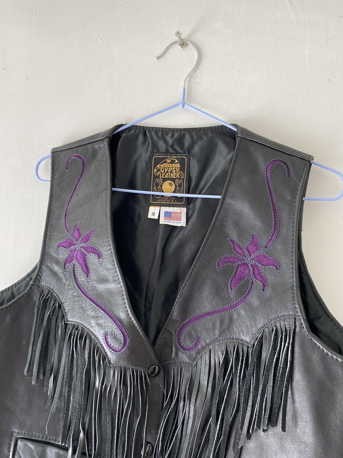 Gypsy × Vintage Vintage Gypsy Leather Archival Vest Size US M / EU 48-50 / 2 - 4 Thumbnail