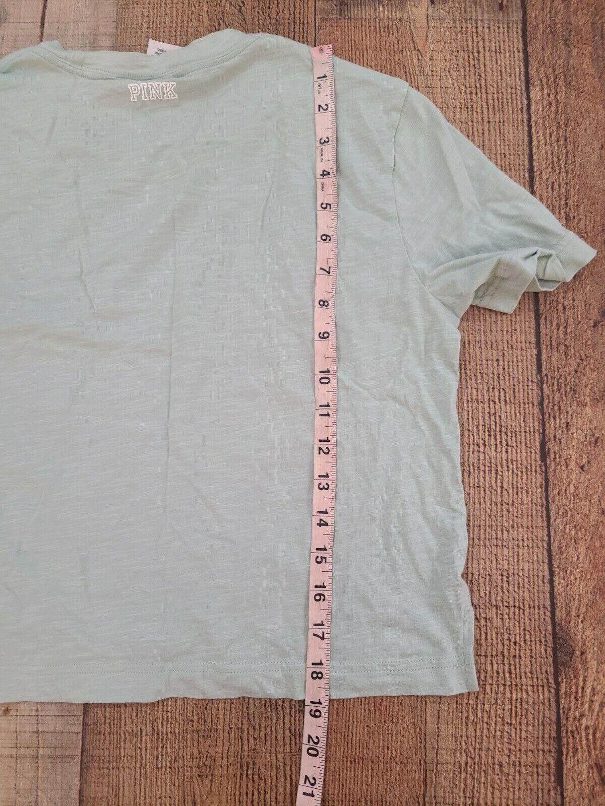 Pink Victoria Secret Pink T Shirt Extra Small Forever Chill Crop Size XS / US 0-2 / IT 36-38 - 5 Thumbnail
